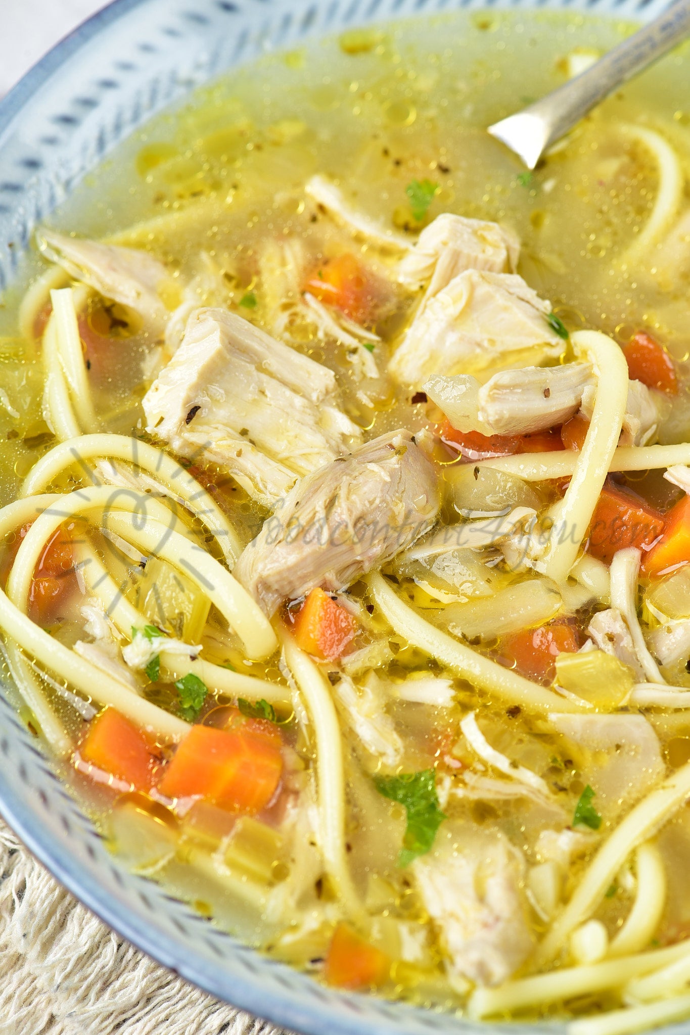 Chicken Noodle Soup - Set 4 of 5