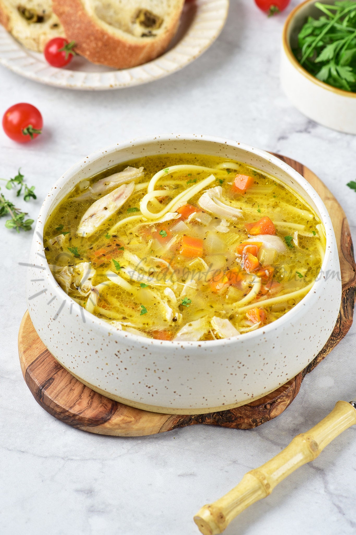Chicken Noodle Soup - Set 5 of 5