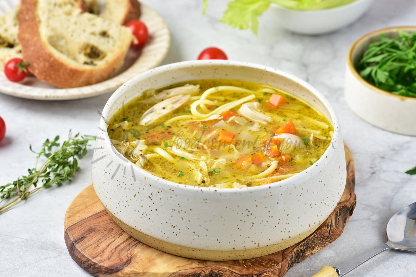 Chicken Noodle Soup - Set 5 of 5