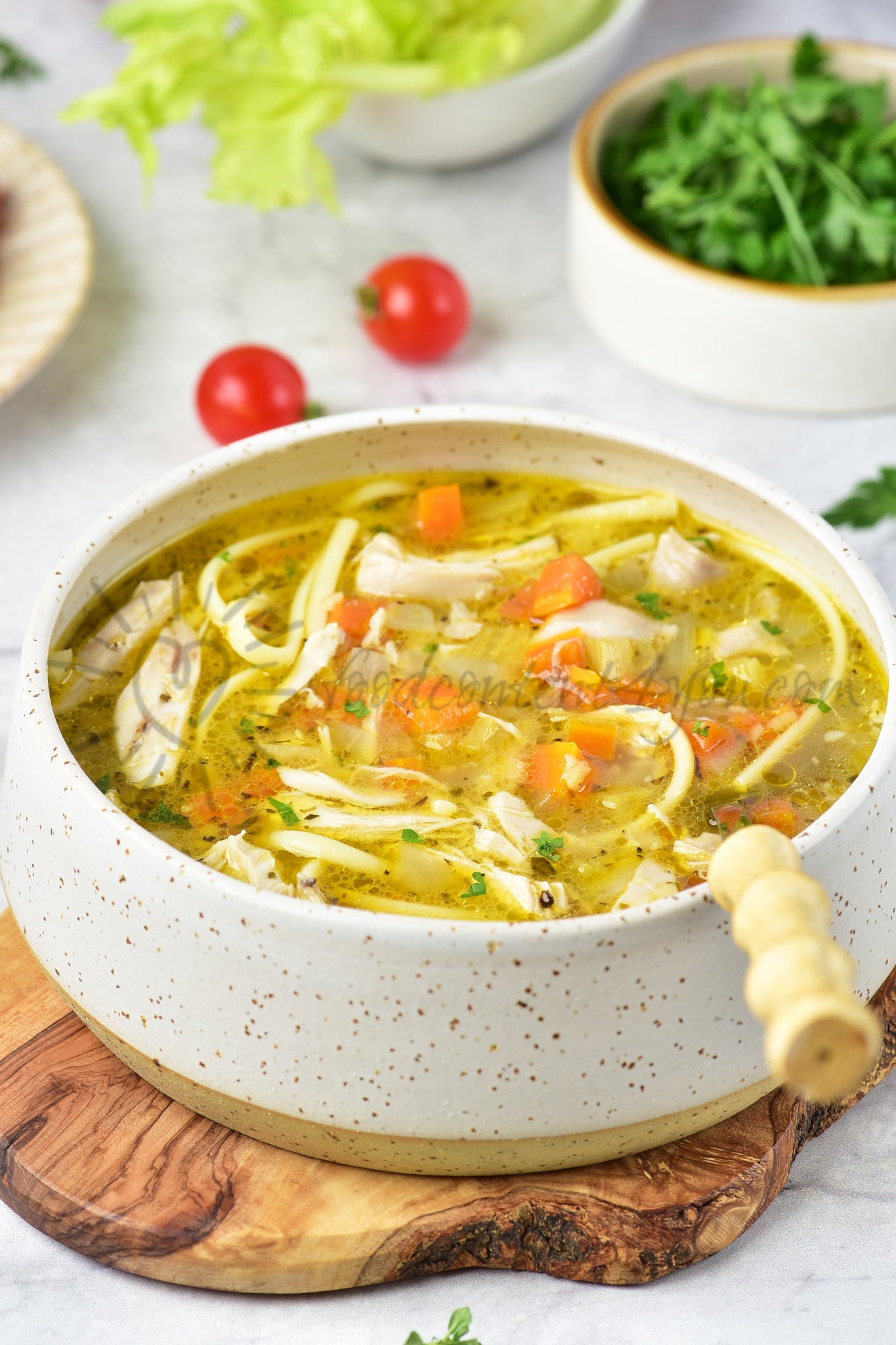 Chicken Noodle Soup - Set 5 of 5