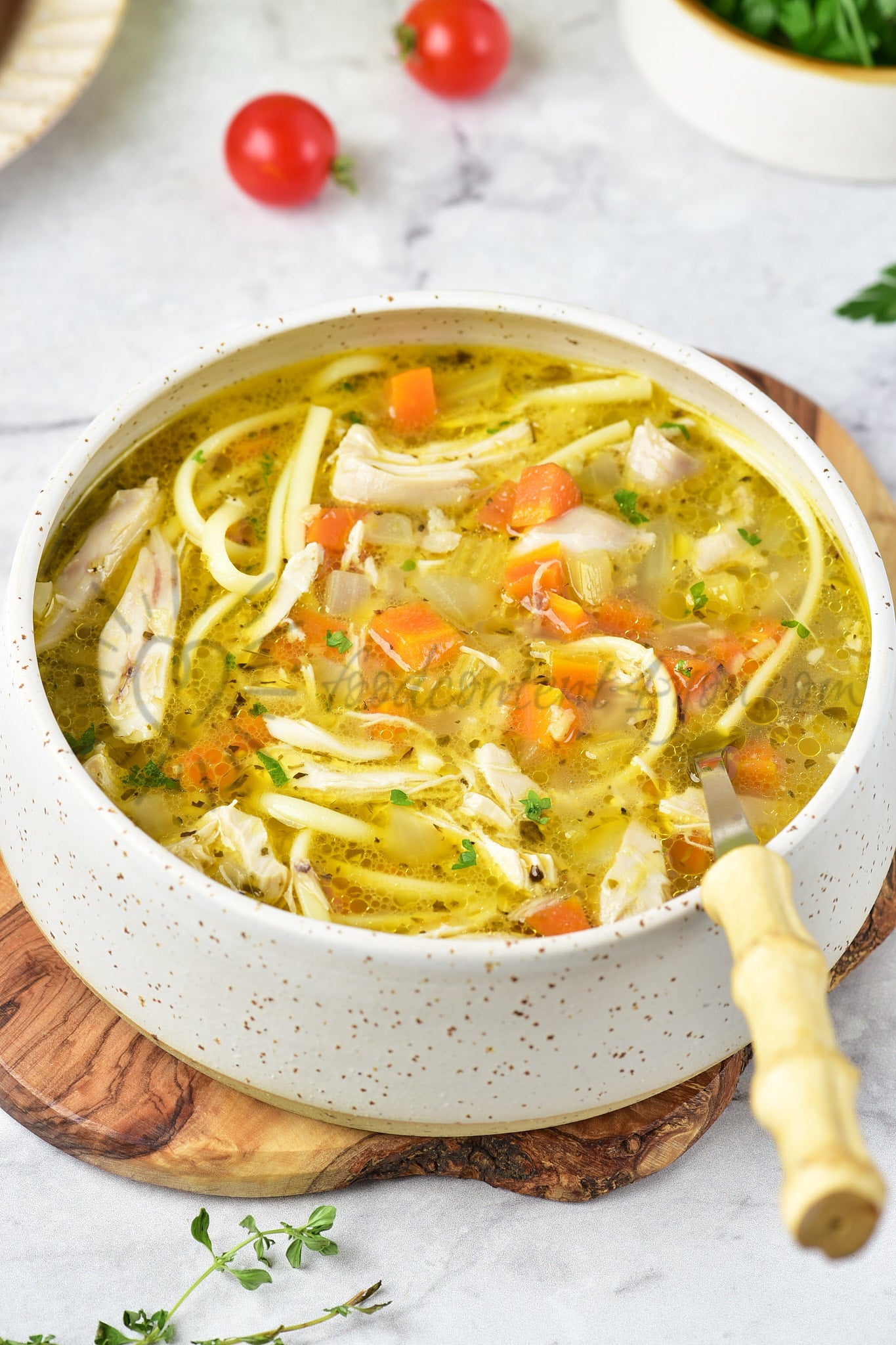 Chicken Noodle Soup - Set 5 of 5