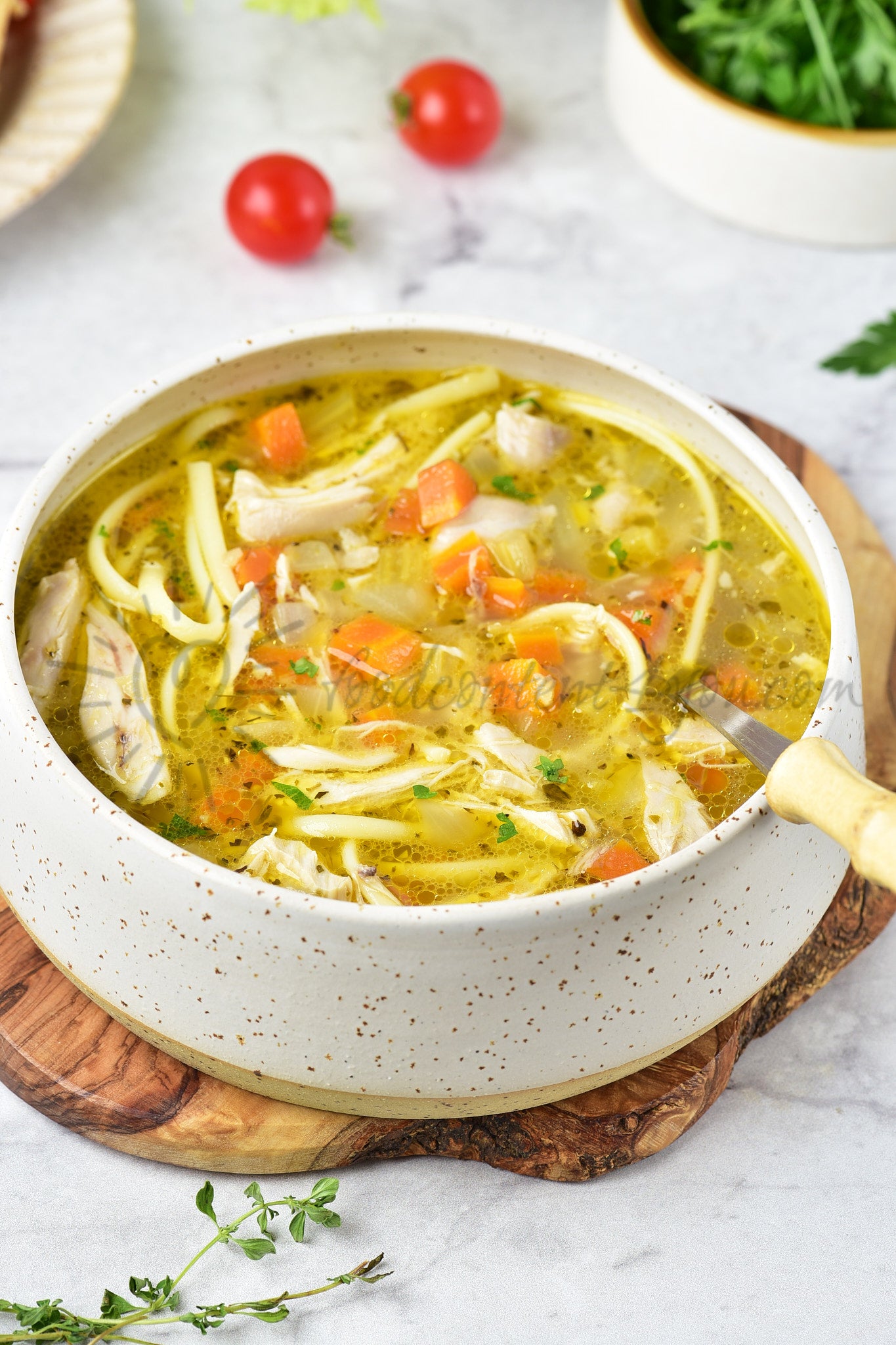 Chicken Noodle Soup - Set 5 of 5