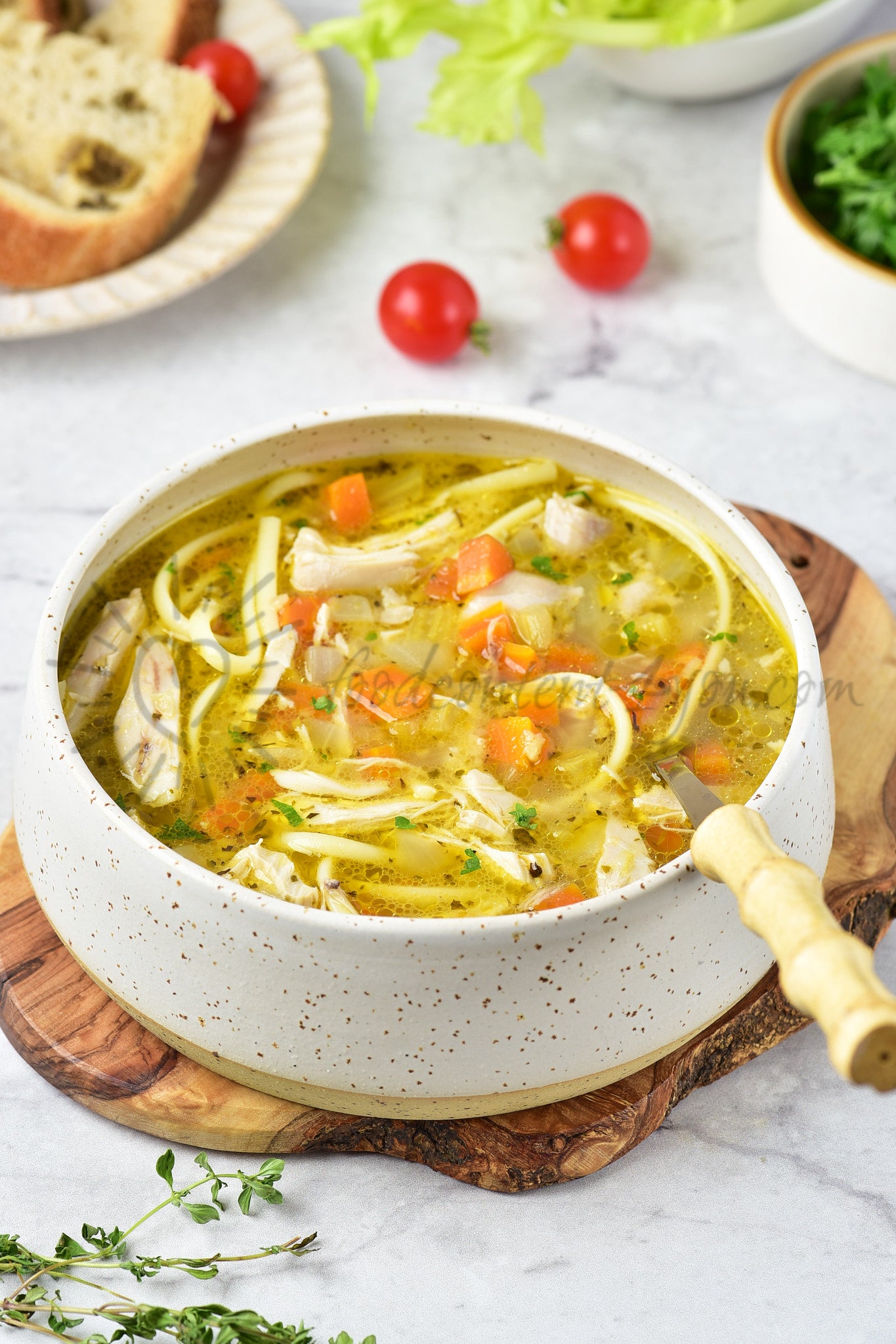 Chicken Noodle Soup - Set 5 of 5