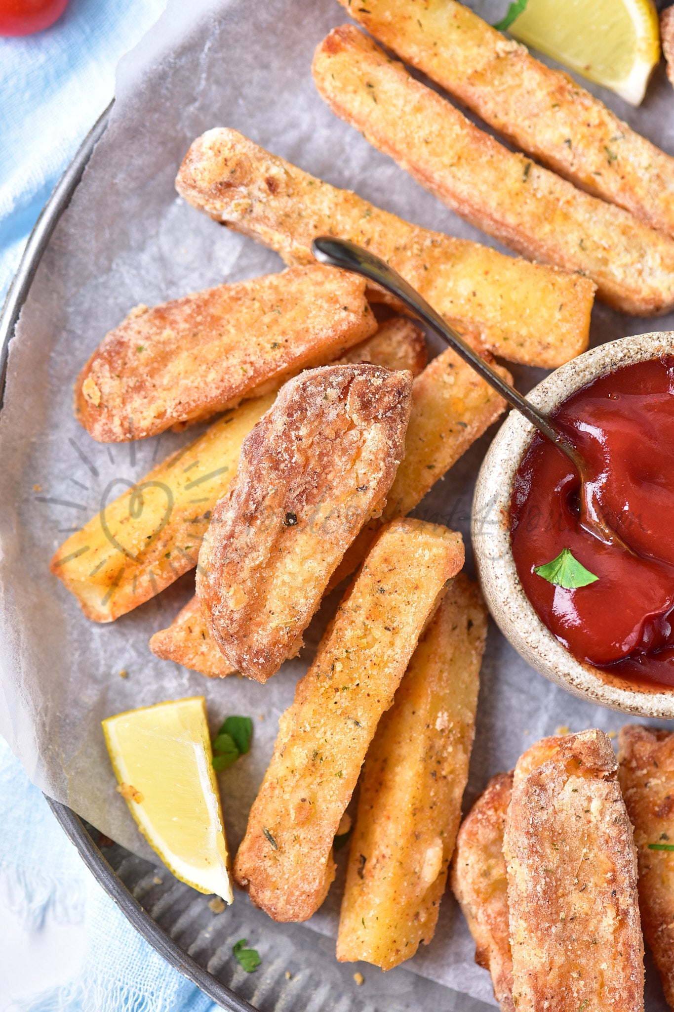 Air Fryer Halloumi Fries - Set 5 of 5