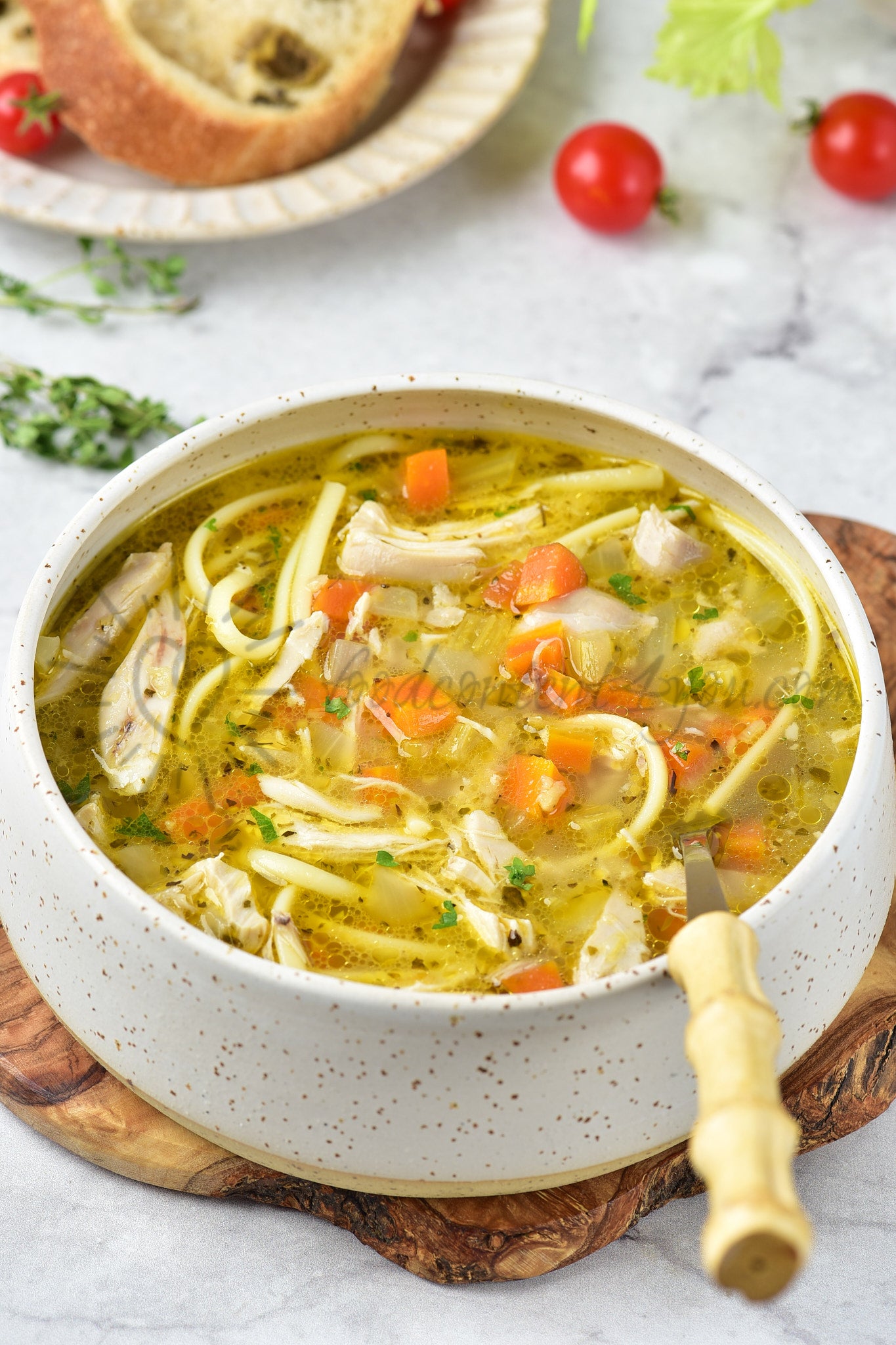 Chicken Noodle Soup - Set 5 of 5