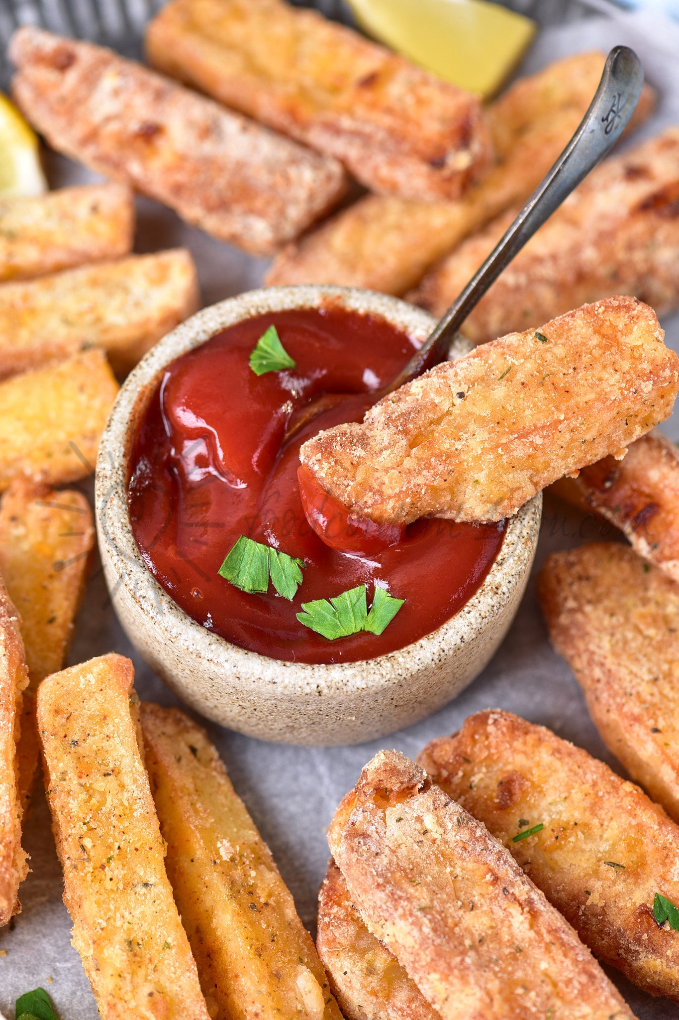 Air Fryer Halloumi Fries - Set 5 of 5