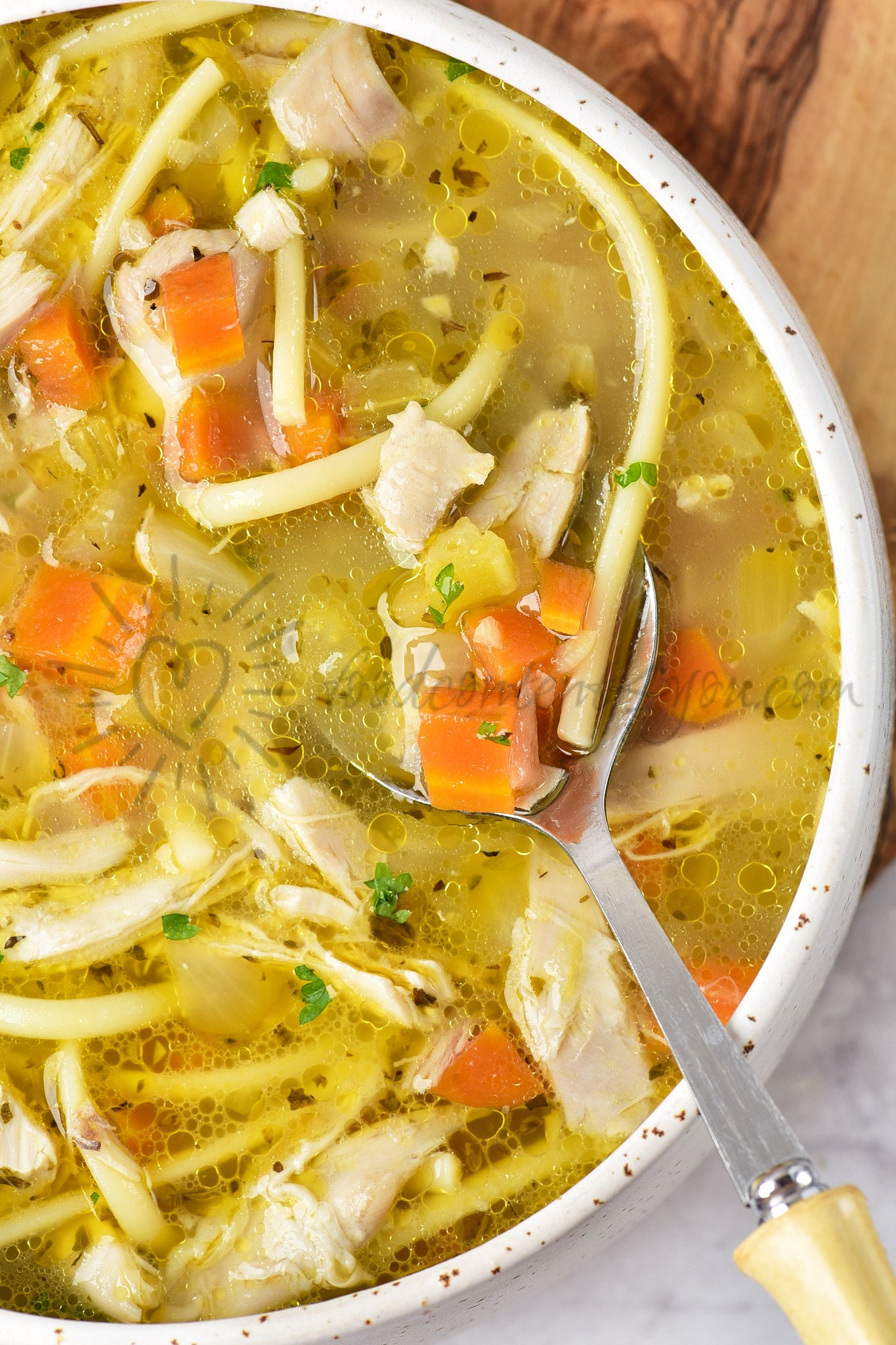 Chicken Noodle Soup - Set 5 of 5