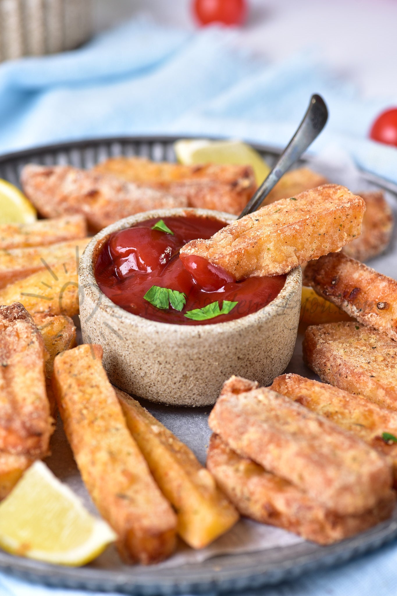 Air Fryer Halloumi Fries - Set 5 of 5