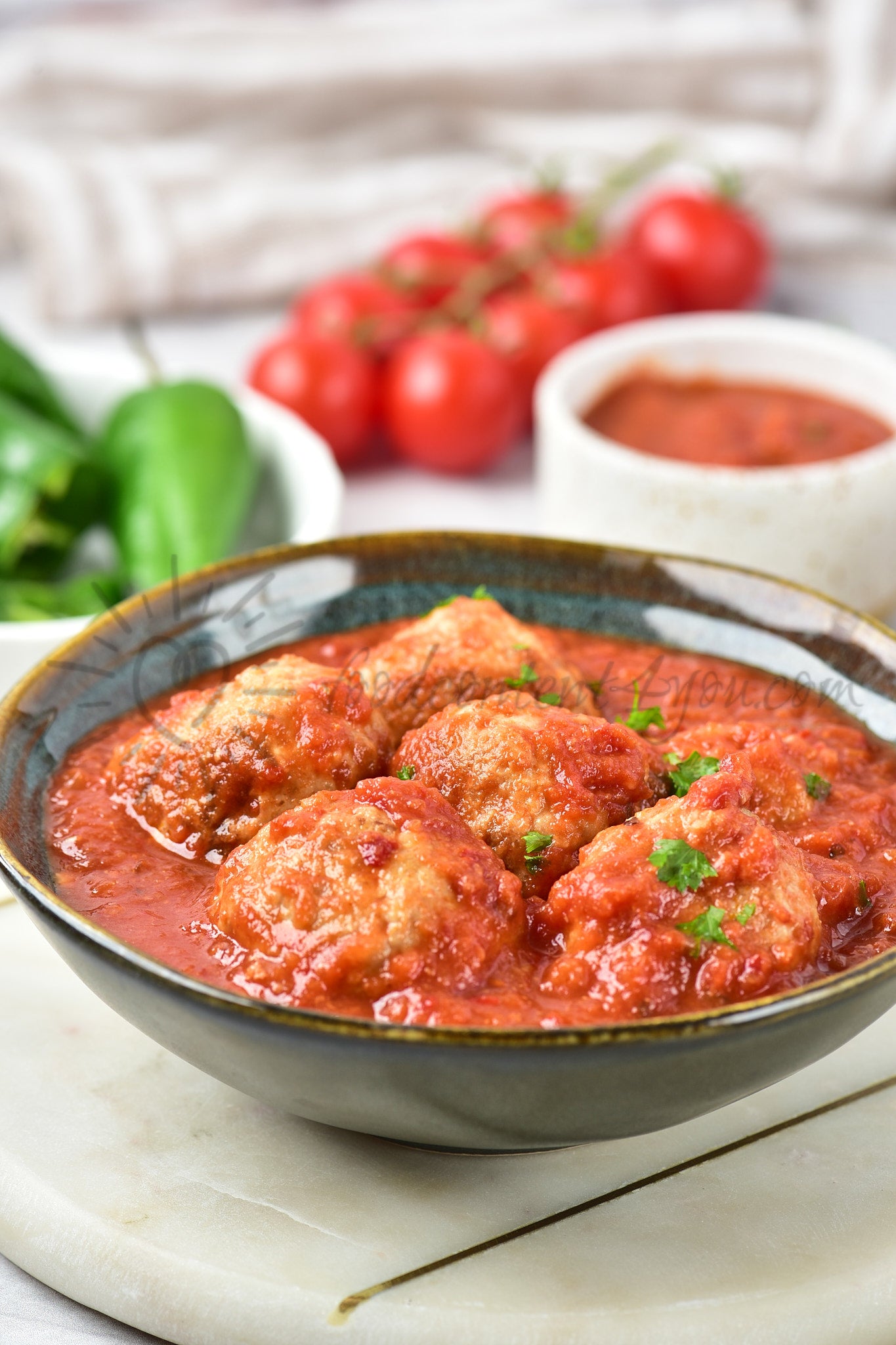 Mexican Meatballs (oven baked)- Set 4 of 5