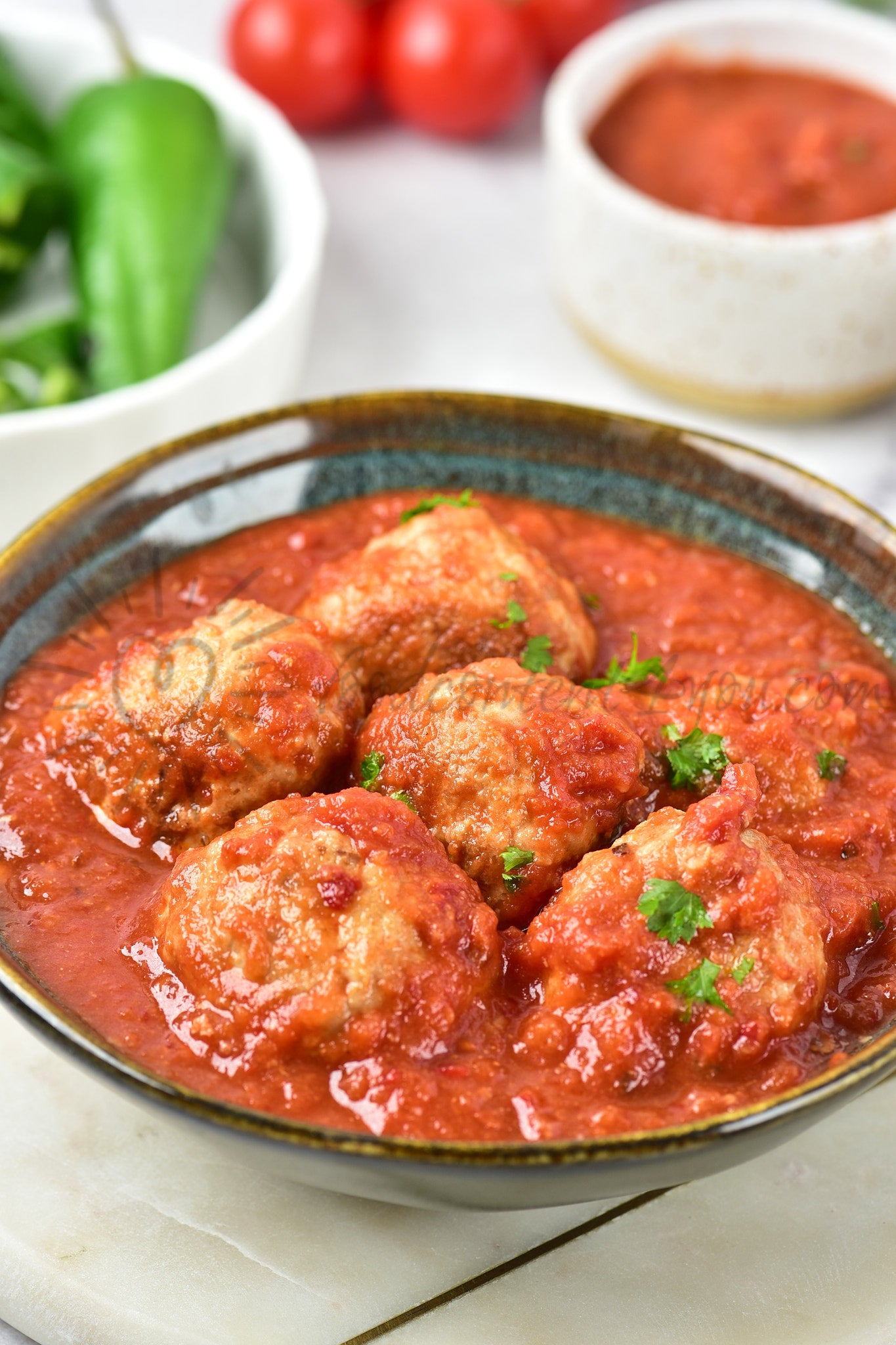 Mexican Meatballs (oven baked)- Set 4 of 5