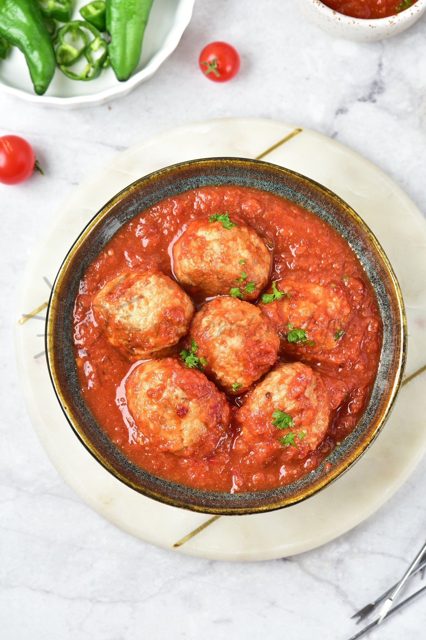 Mexican Meatballs (oven baked)- Set 4 of 5