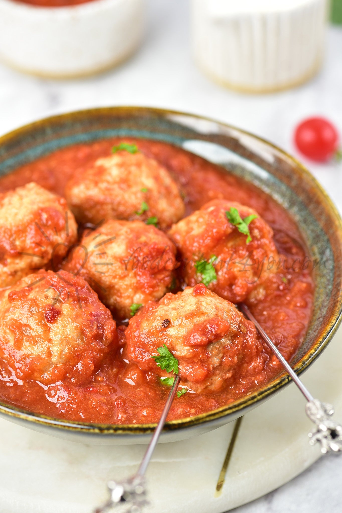 Mexican Meatballs (oven baked)- Set 4 of 5