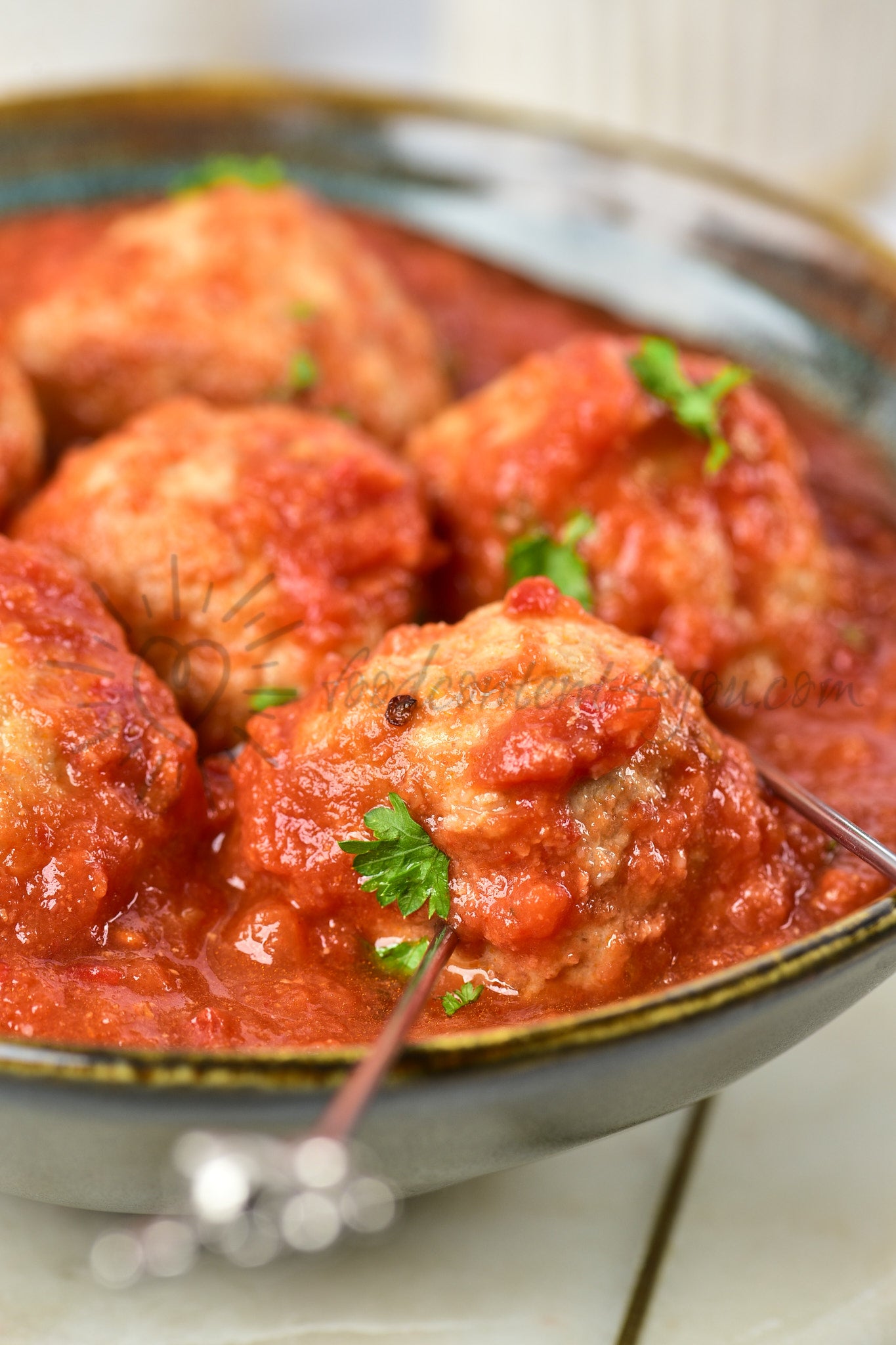 Mexican Meatballs (oven baked)- Set 4 of 5
