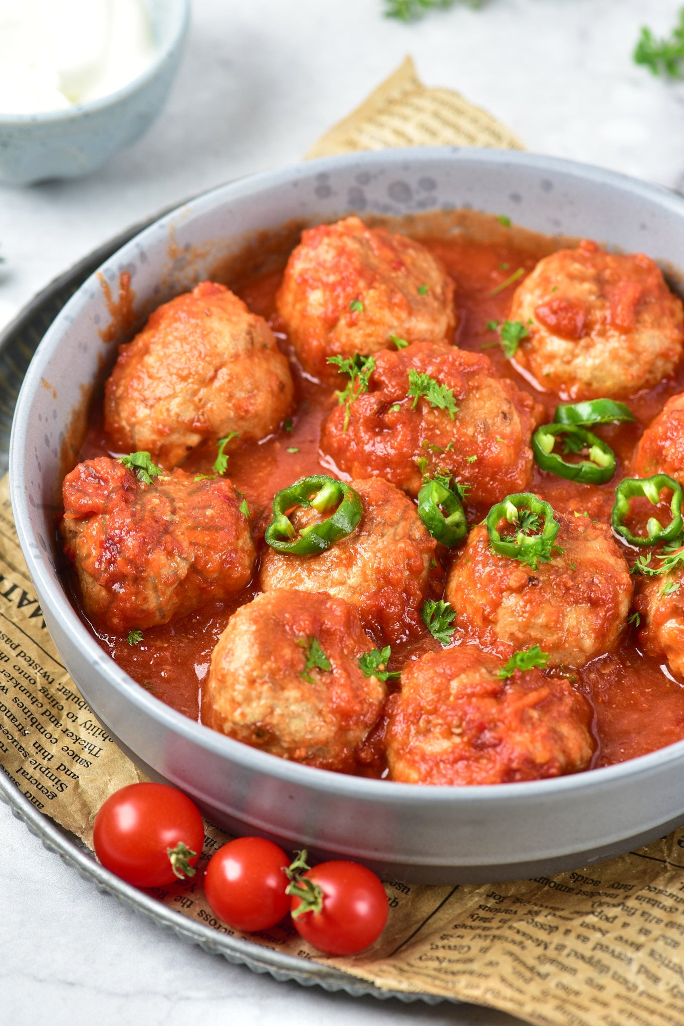 Mexican Meatballs (oven baked)- Set 5 of 5