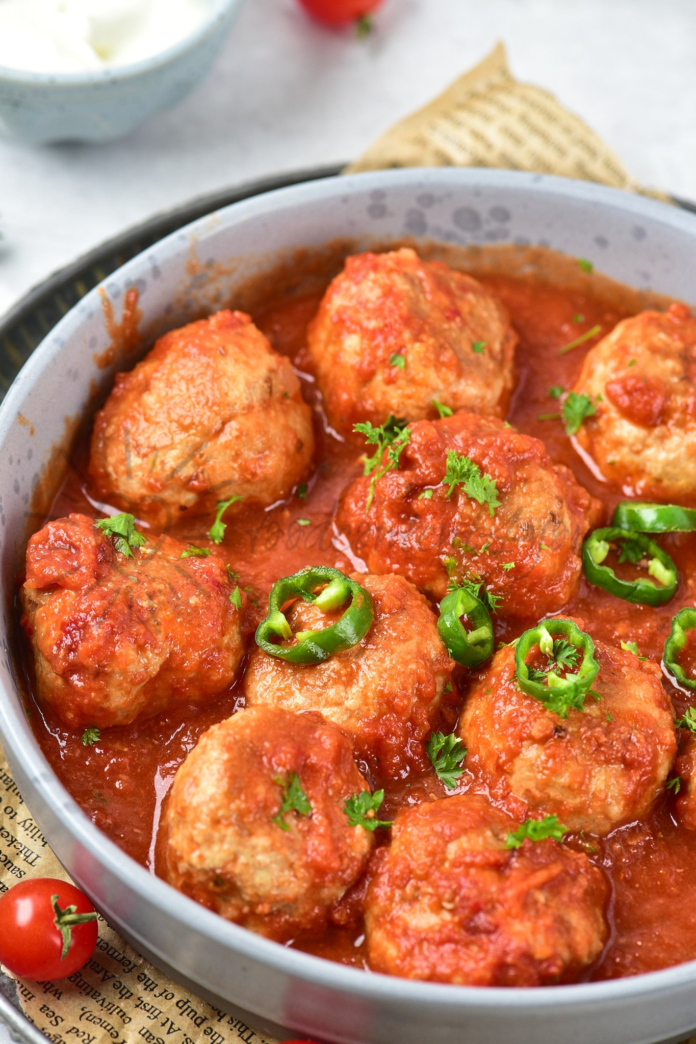 Mexican Meatballs (oven baked)- Set 5 of 5