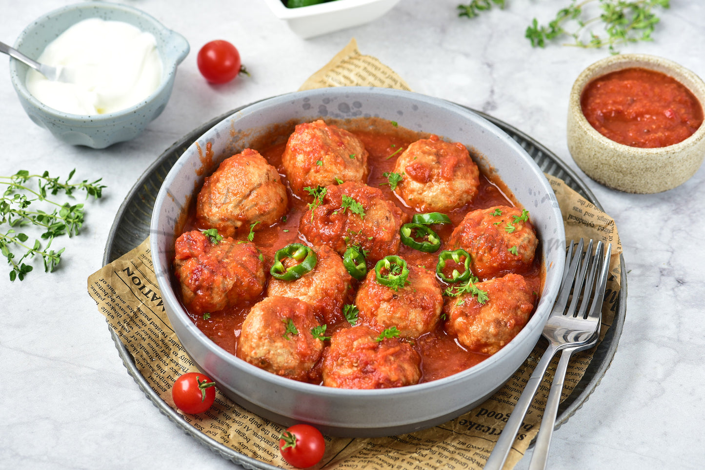 Mexican Meatballs (oven baked)- Set 5 of 5