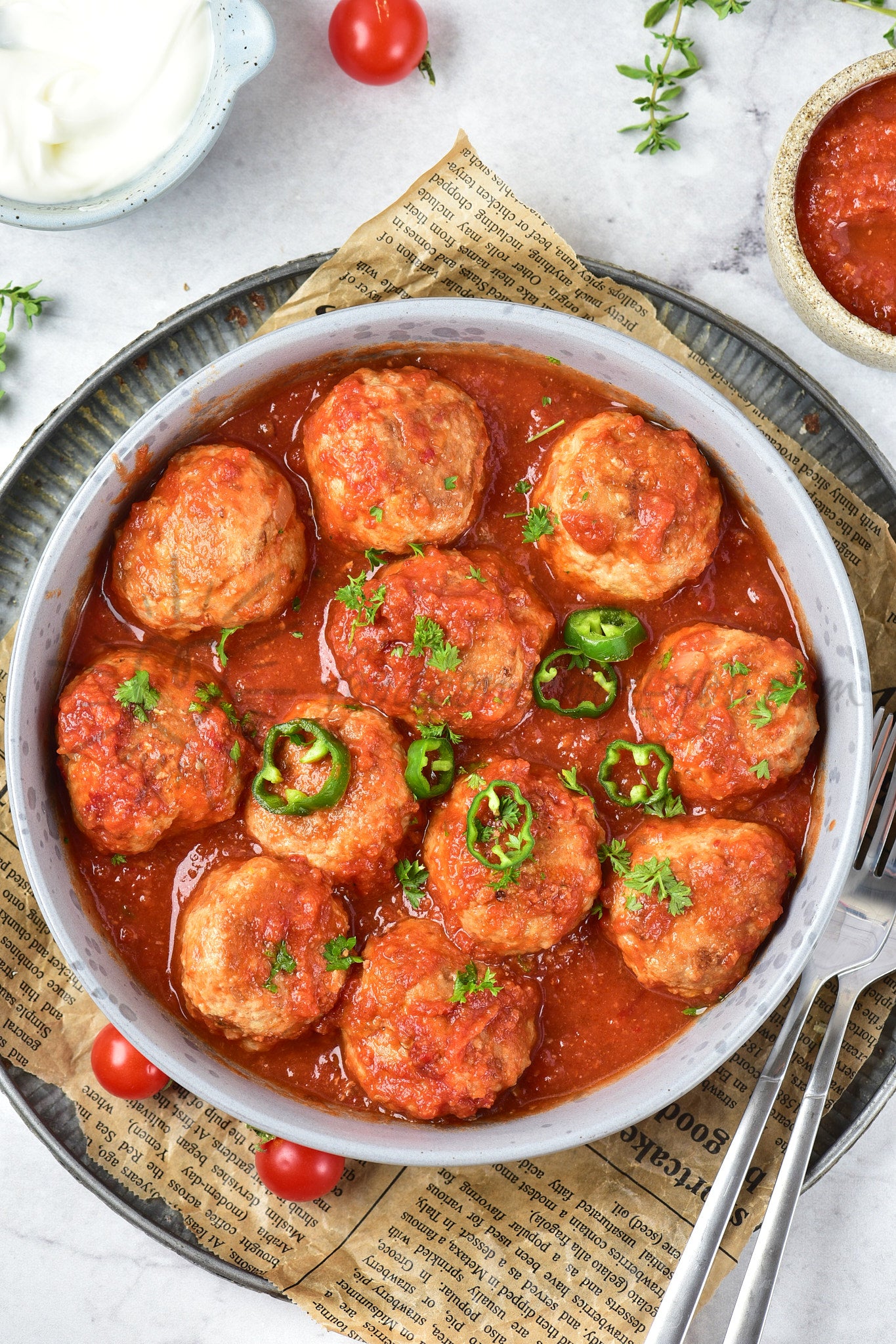 Mexican Meatballs (oven baked)- Set 5 of 5