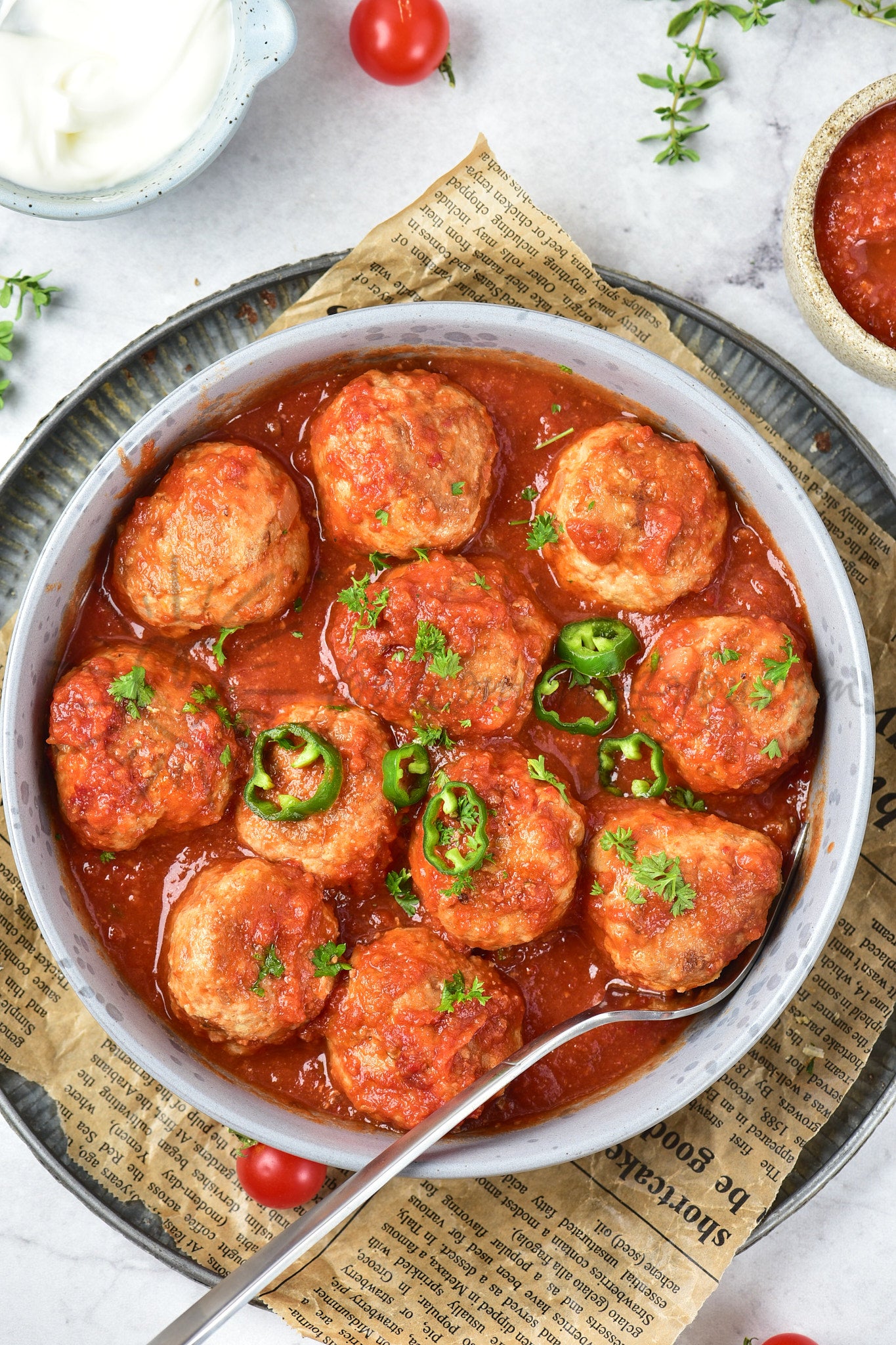 Mexican Meatballs (oven baked)- Set 5 of 5