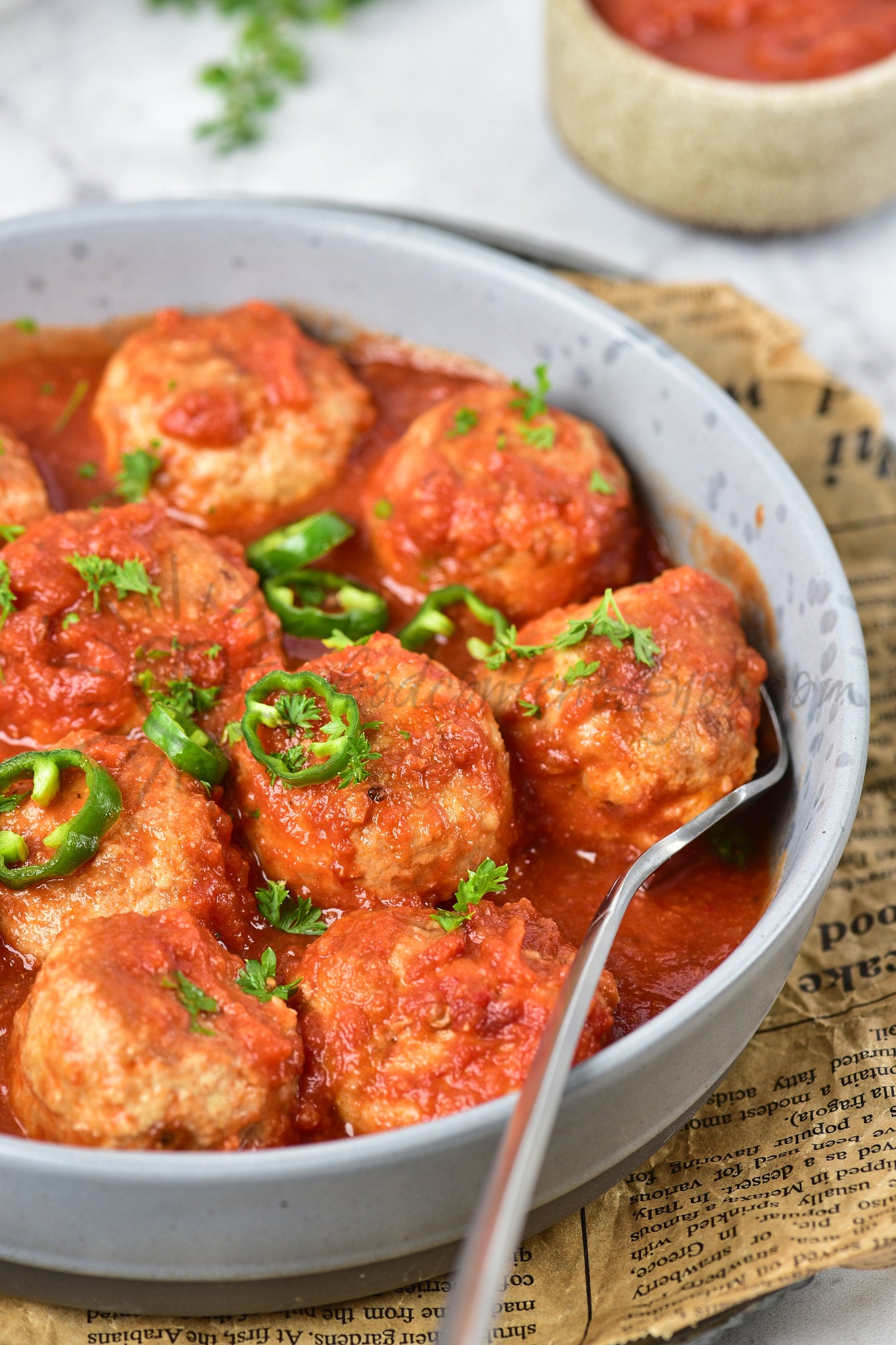 Mexican Meatballs (oven baked)- Set 5 of 5