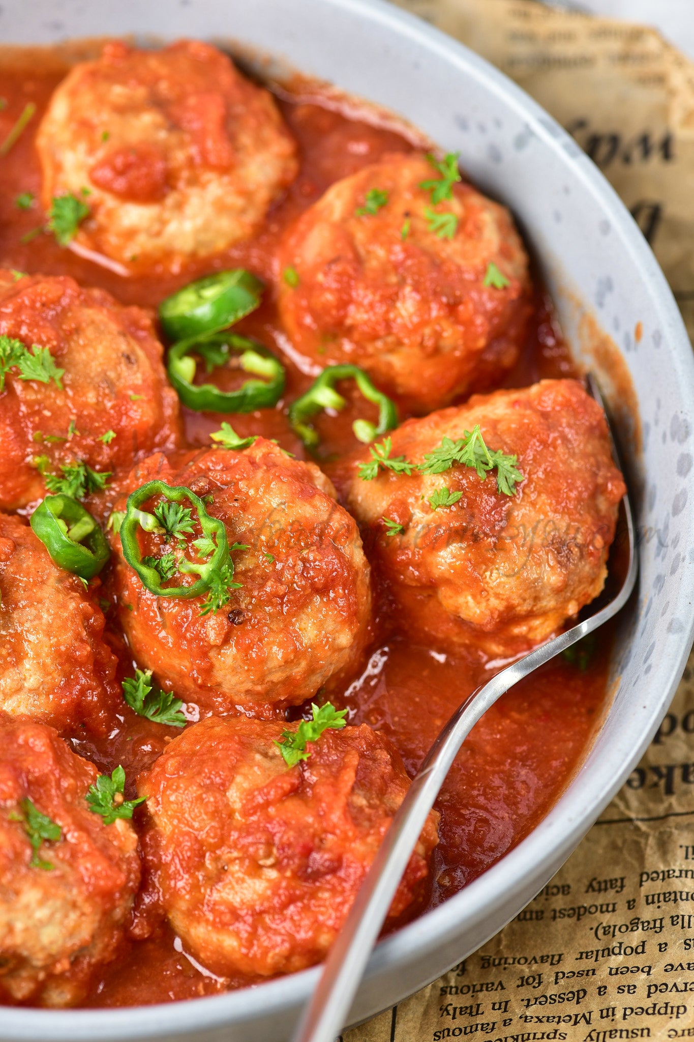 Mexican Meatballs (oven baked)- Set 5 of 5