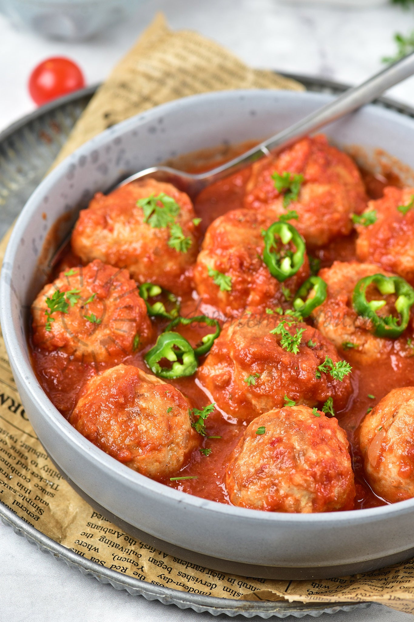 Mexican Meatballs (oven baked)- Set 5 of 5