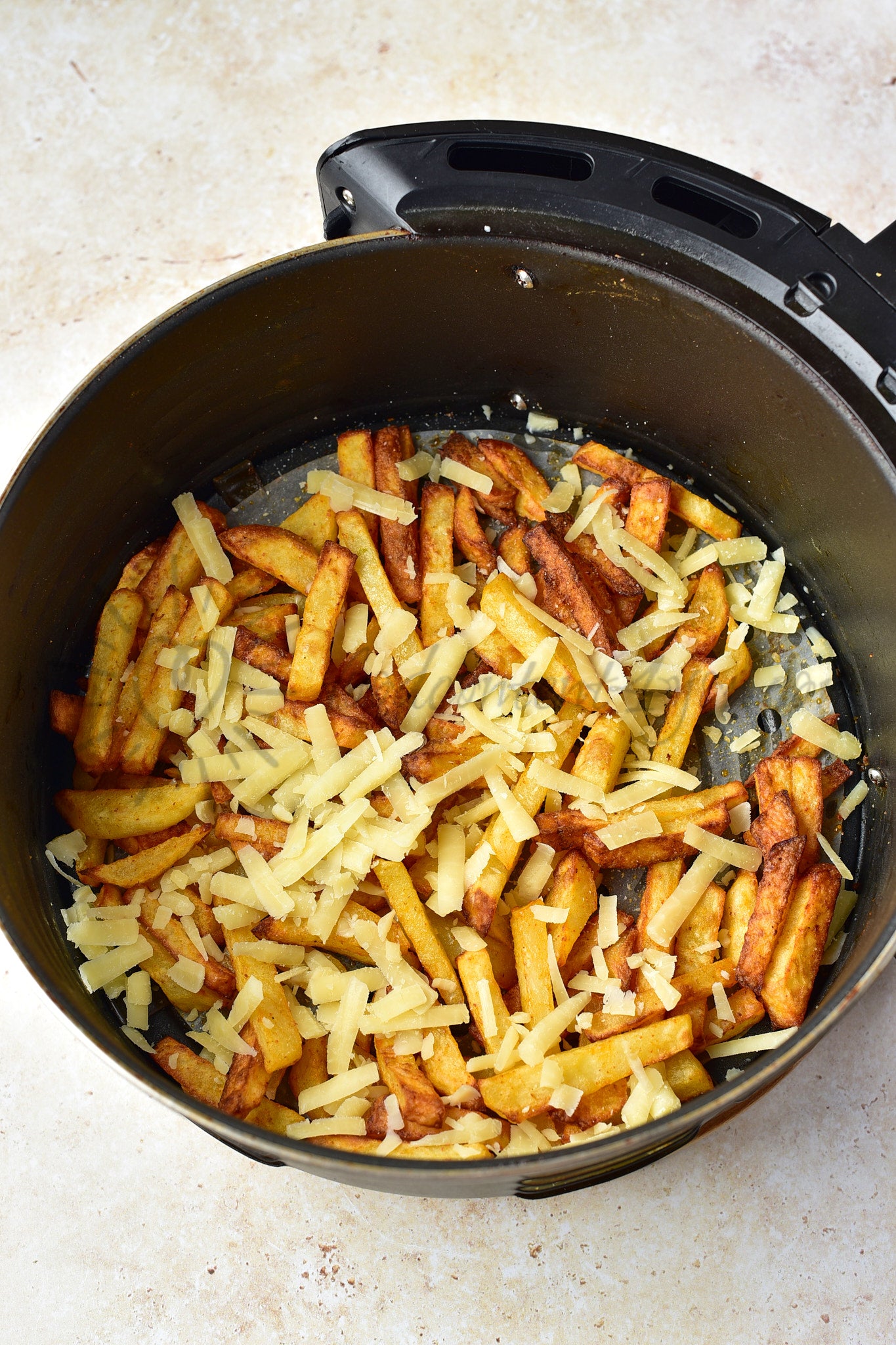 Cheesy BBQ Chicken Loaded Fries - Set 2 of 2