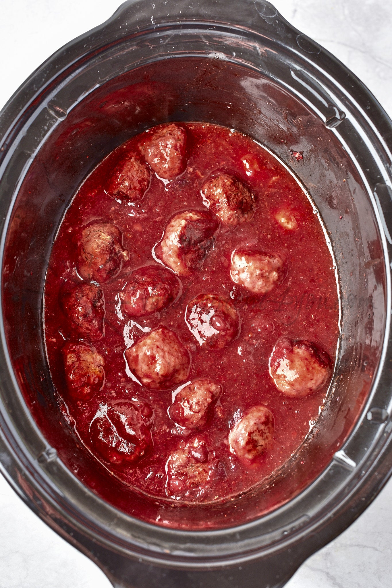 Cranberry Meatballs - Set 4 of 5