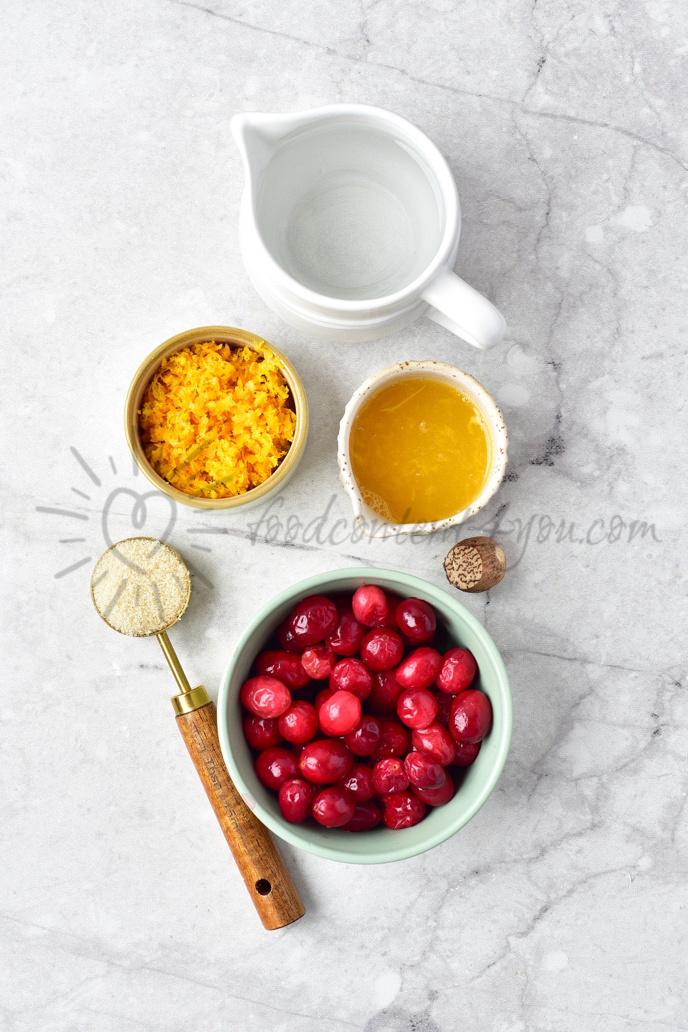 Cranberry Sauce - Set 3 of 5