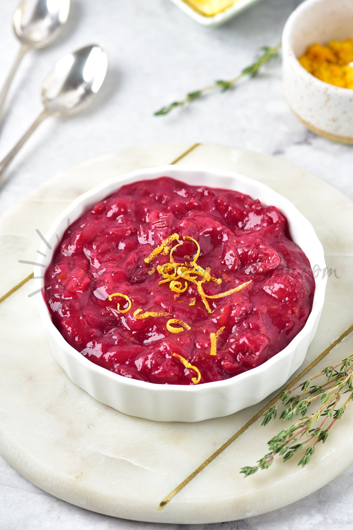 Cranberry Sauce - Set 3 of 5
