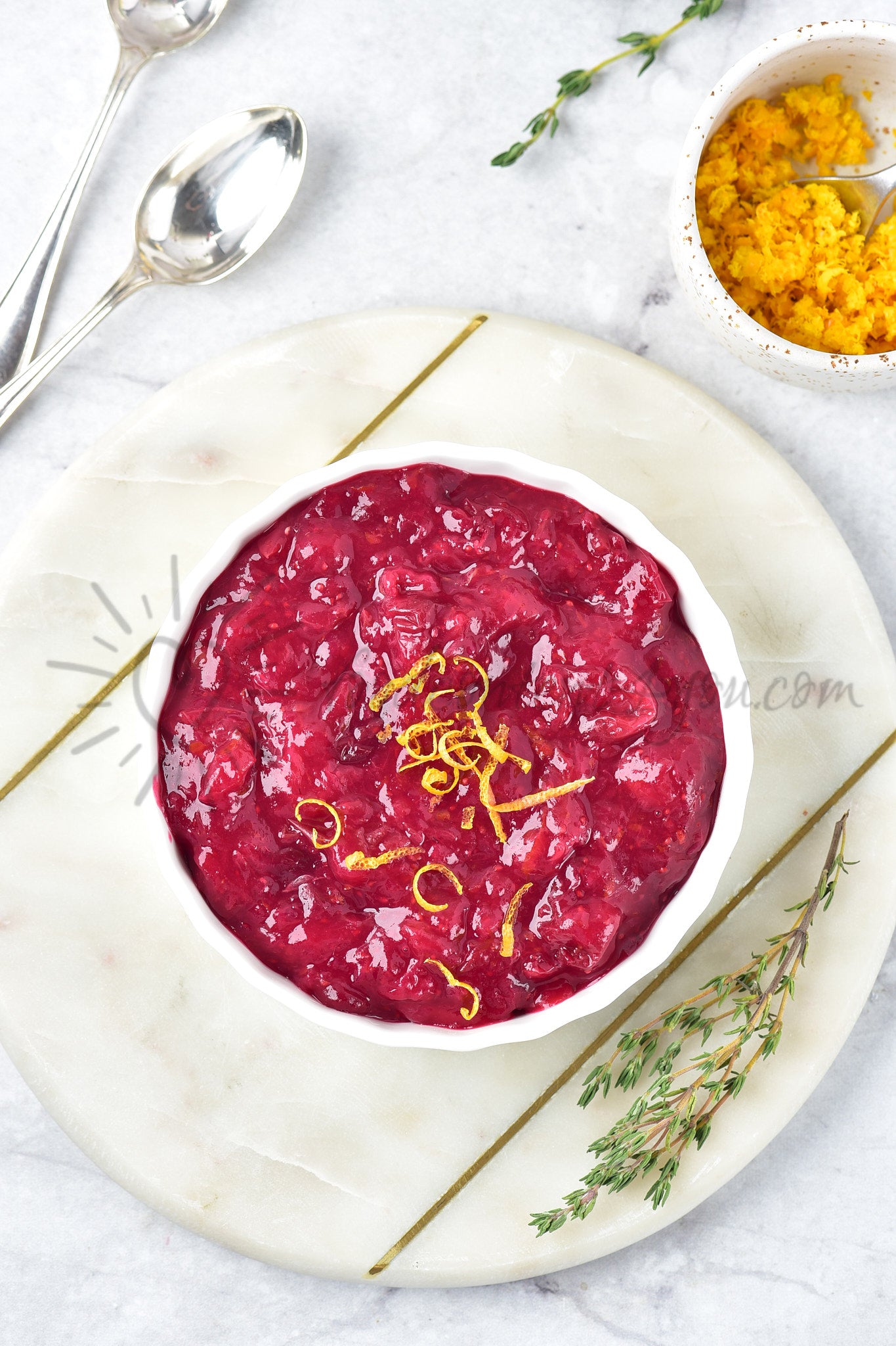Cranberry Sauce - Set 3 of 5