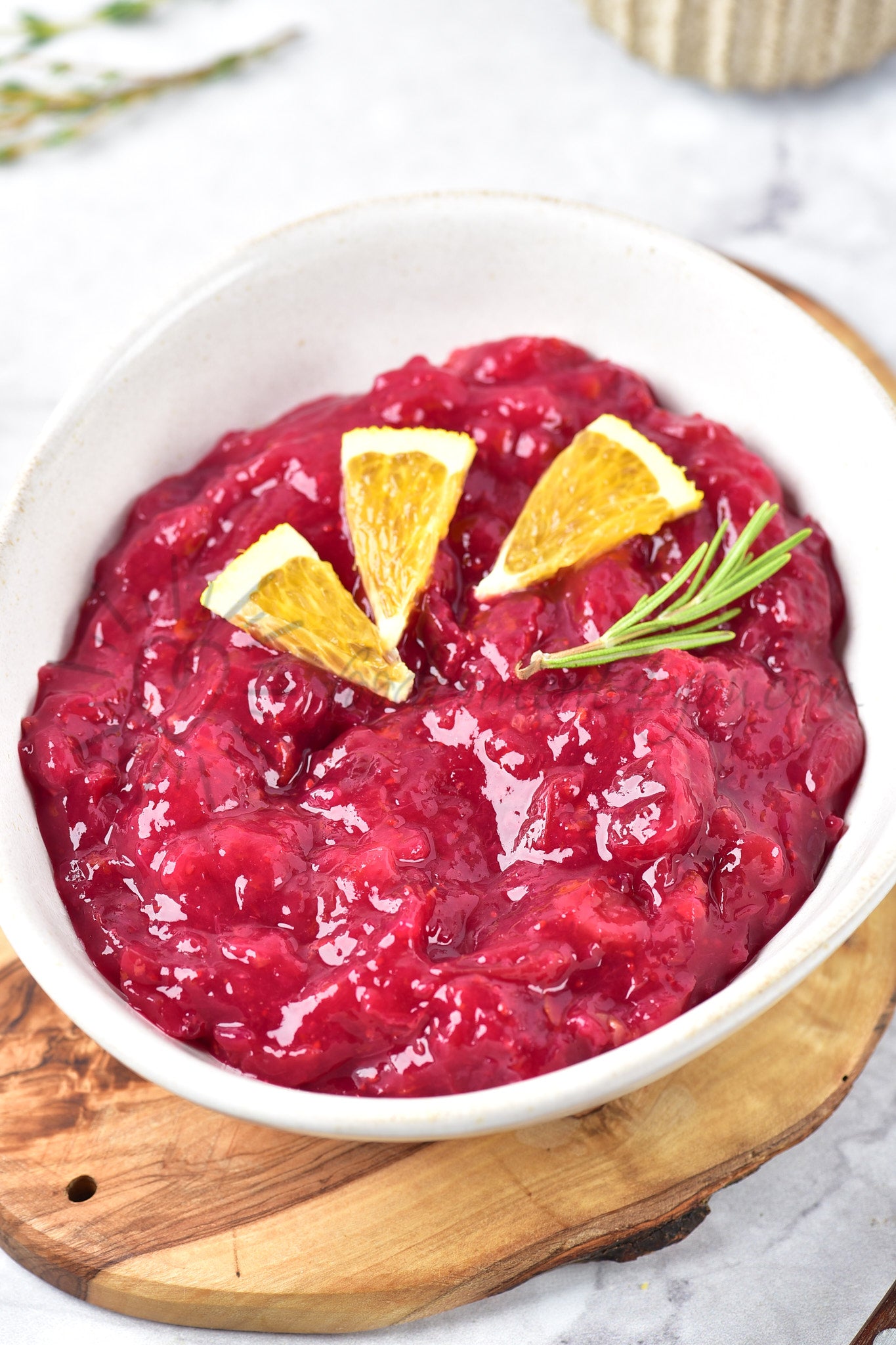 Cranberry Sauce - Set 4 of 5