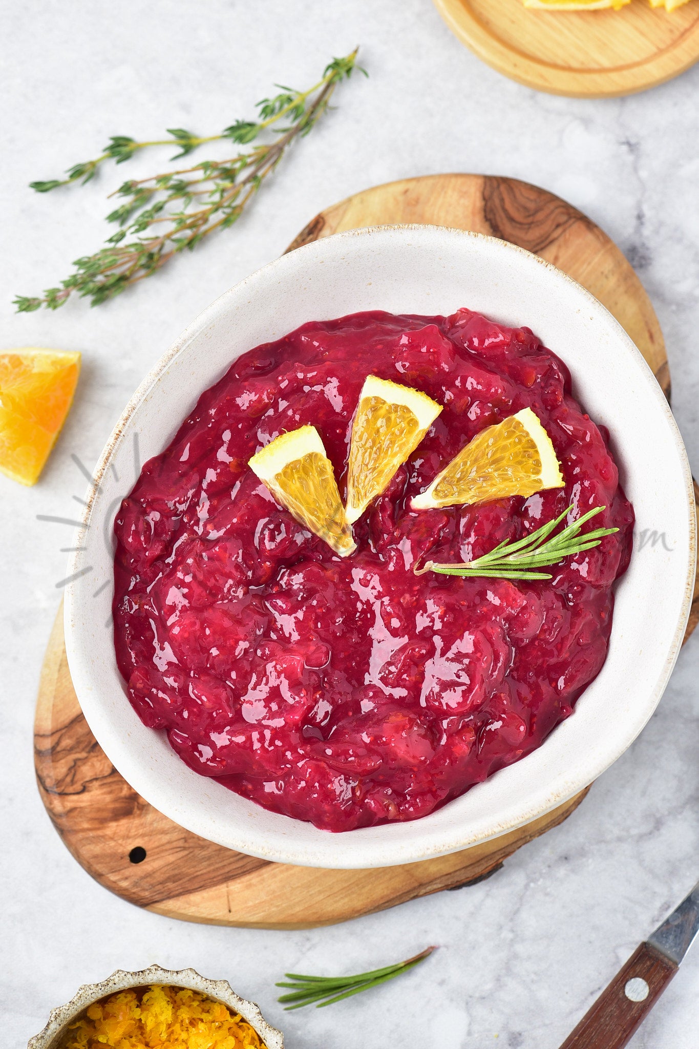 Cranberry Sauce - Set 4 of 5