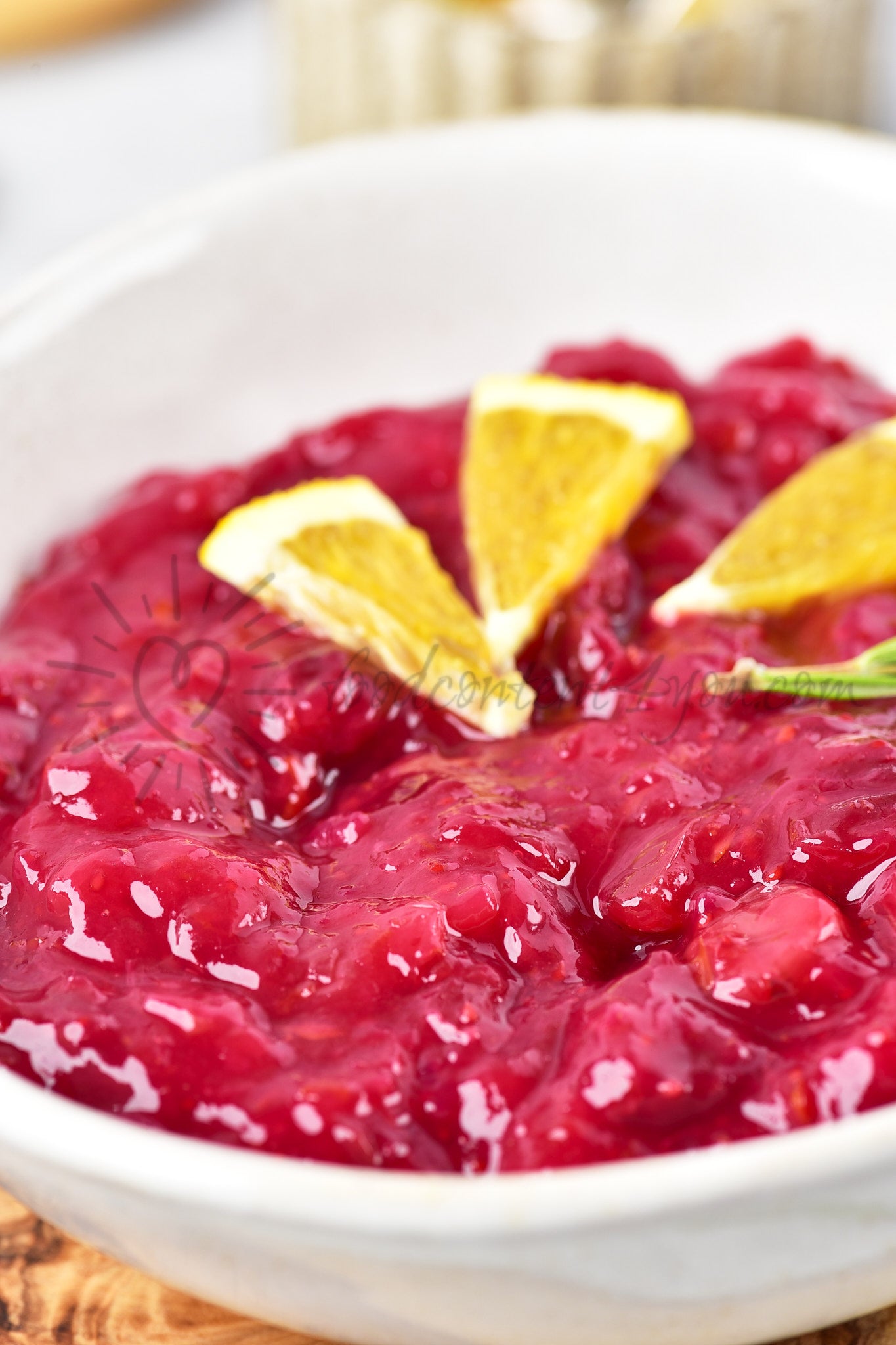 Cranberry Sauce - Set 4 of 5