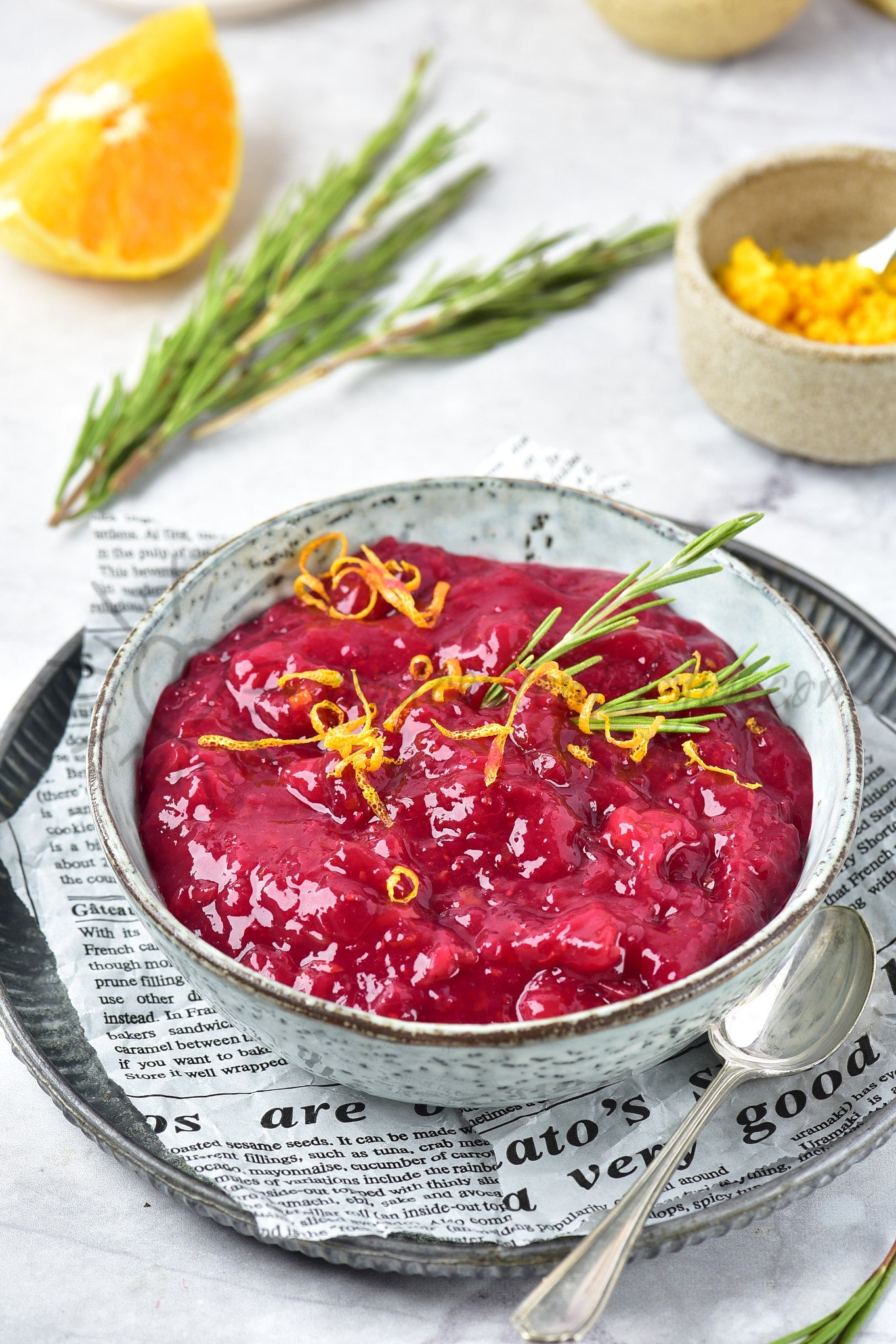 Cranberry Sauce - Set 5 of 5