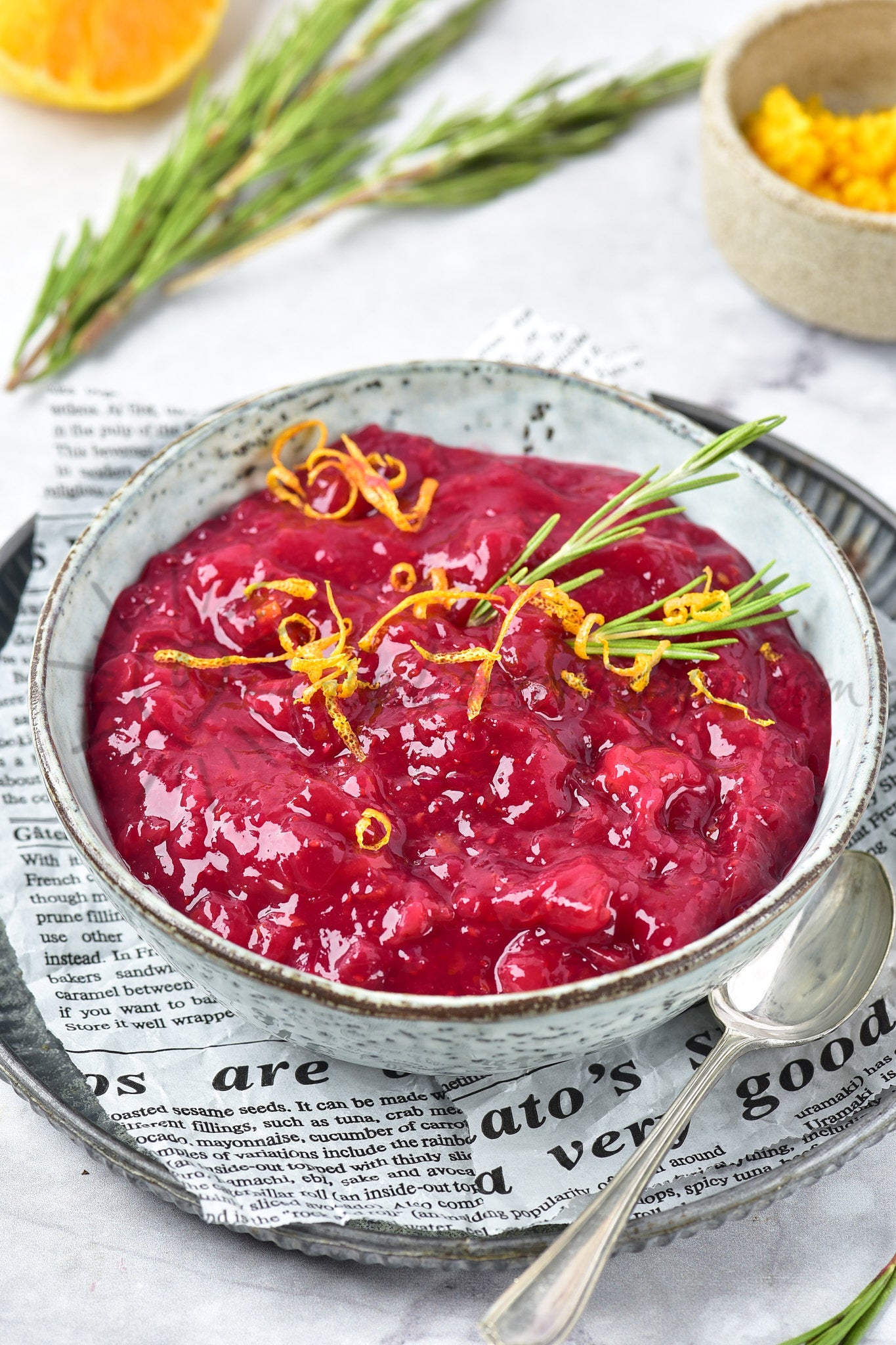 Cranberry Sauce - Set 5 of 5
