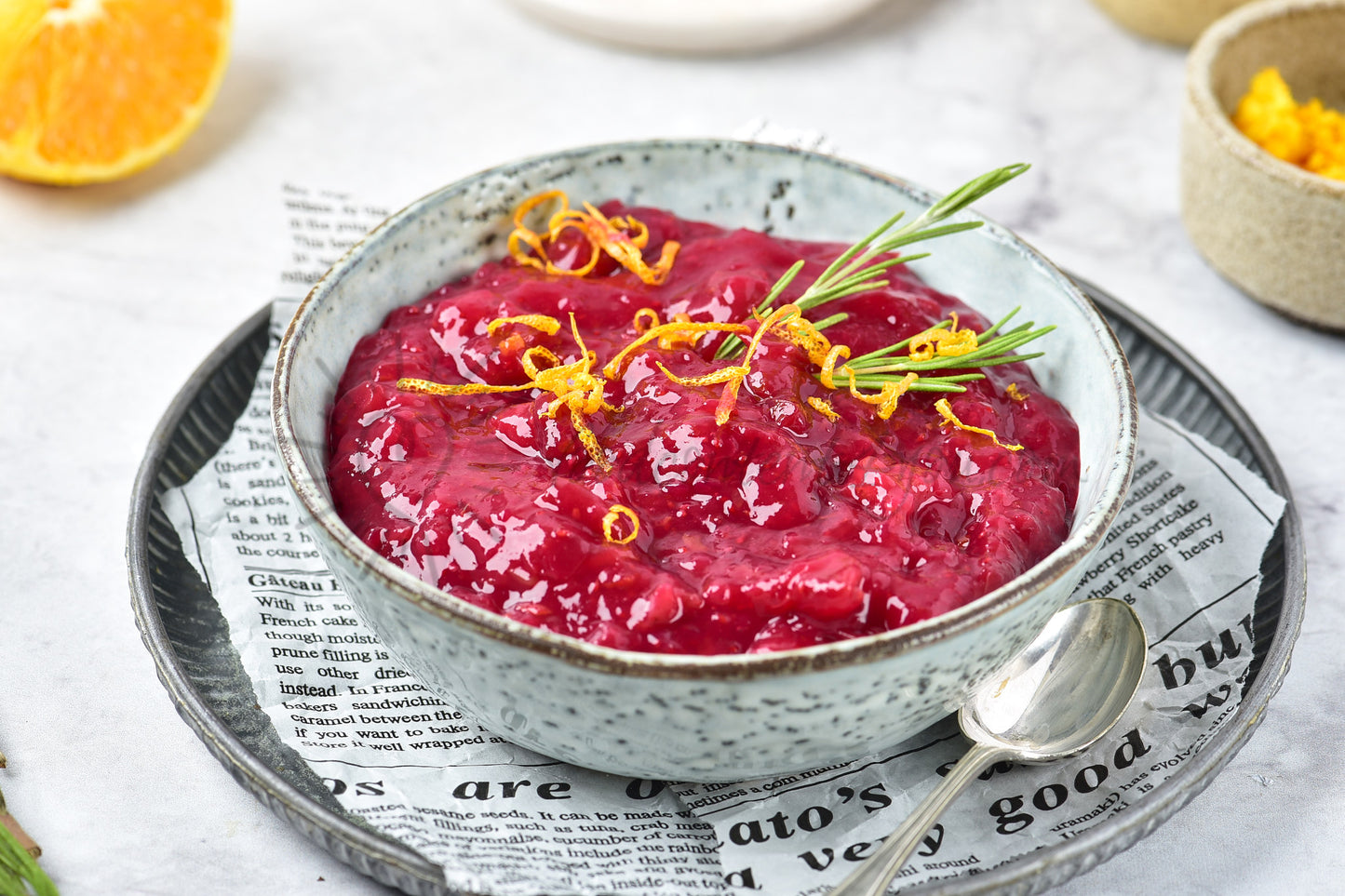 Cranberry Sauce - Set 5 of 5