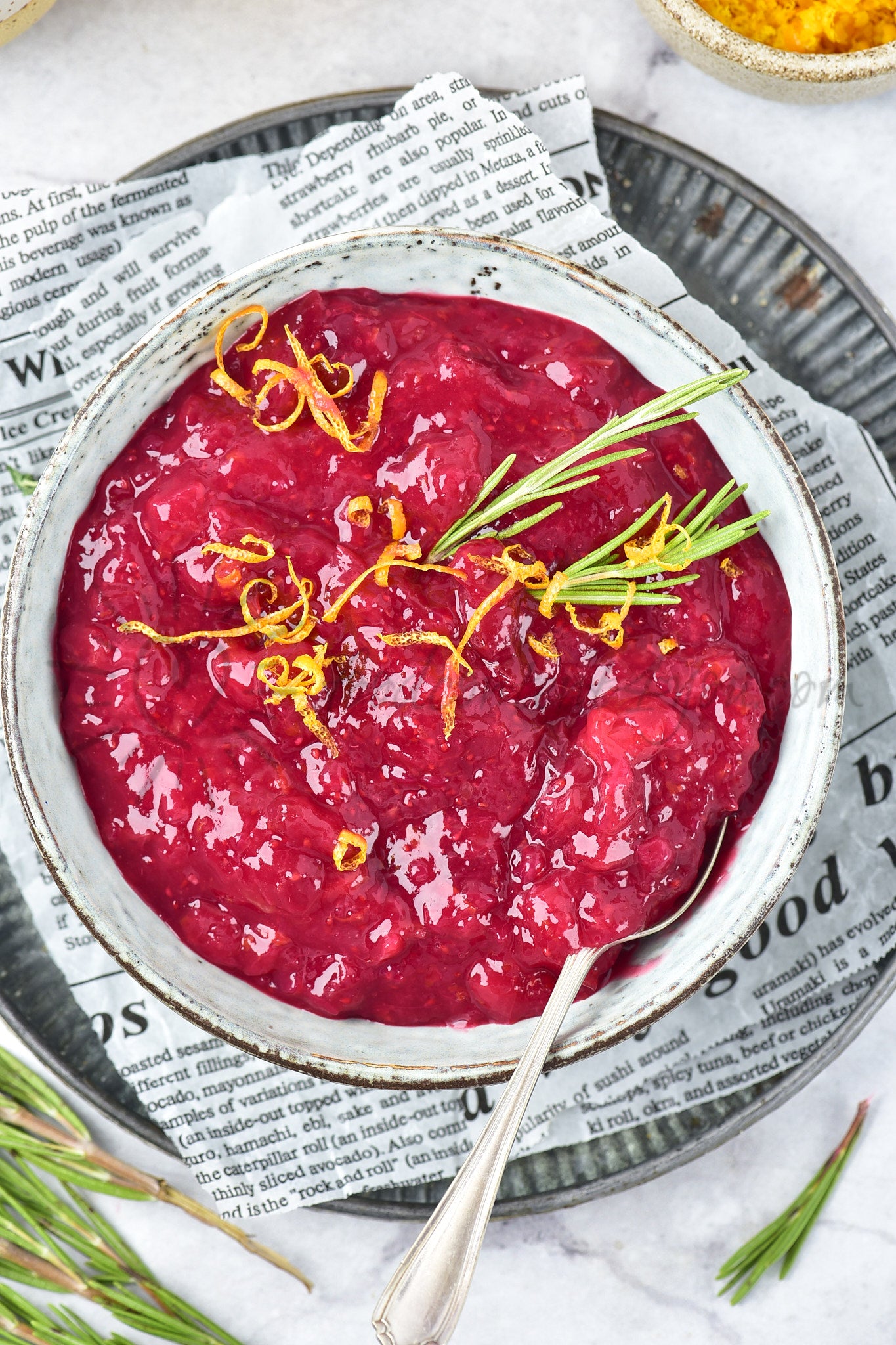 Cranberry Sauce - Set 5 of 5