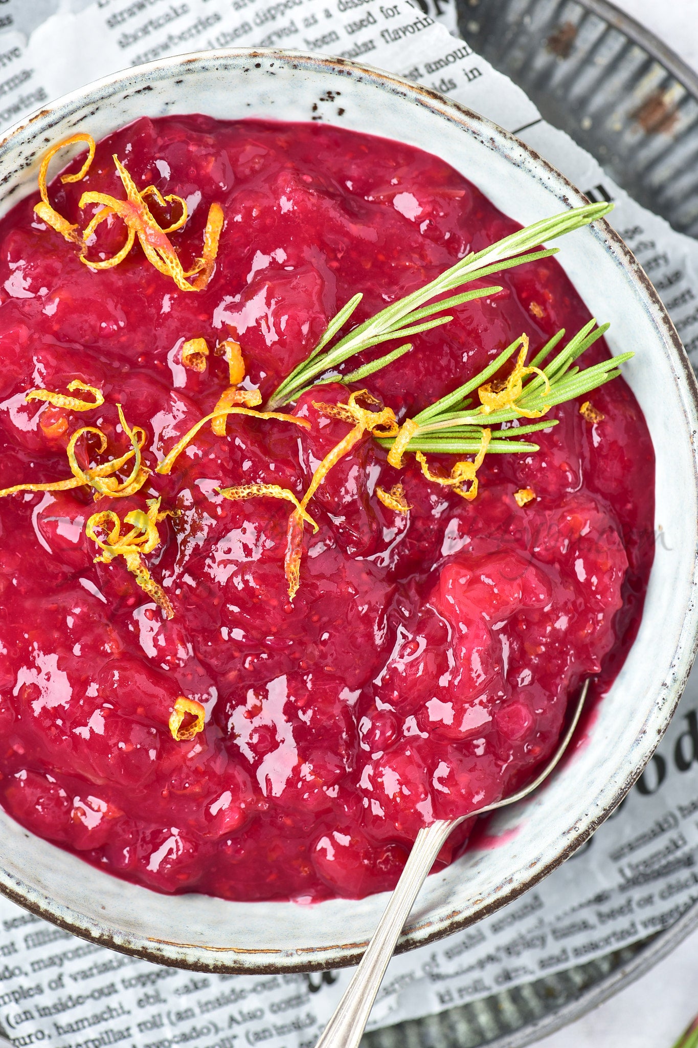 Cranberry Sauce - Set 5 of 5