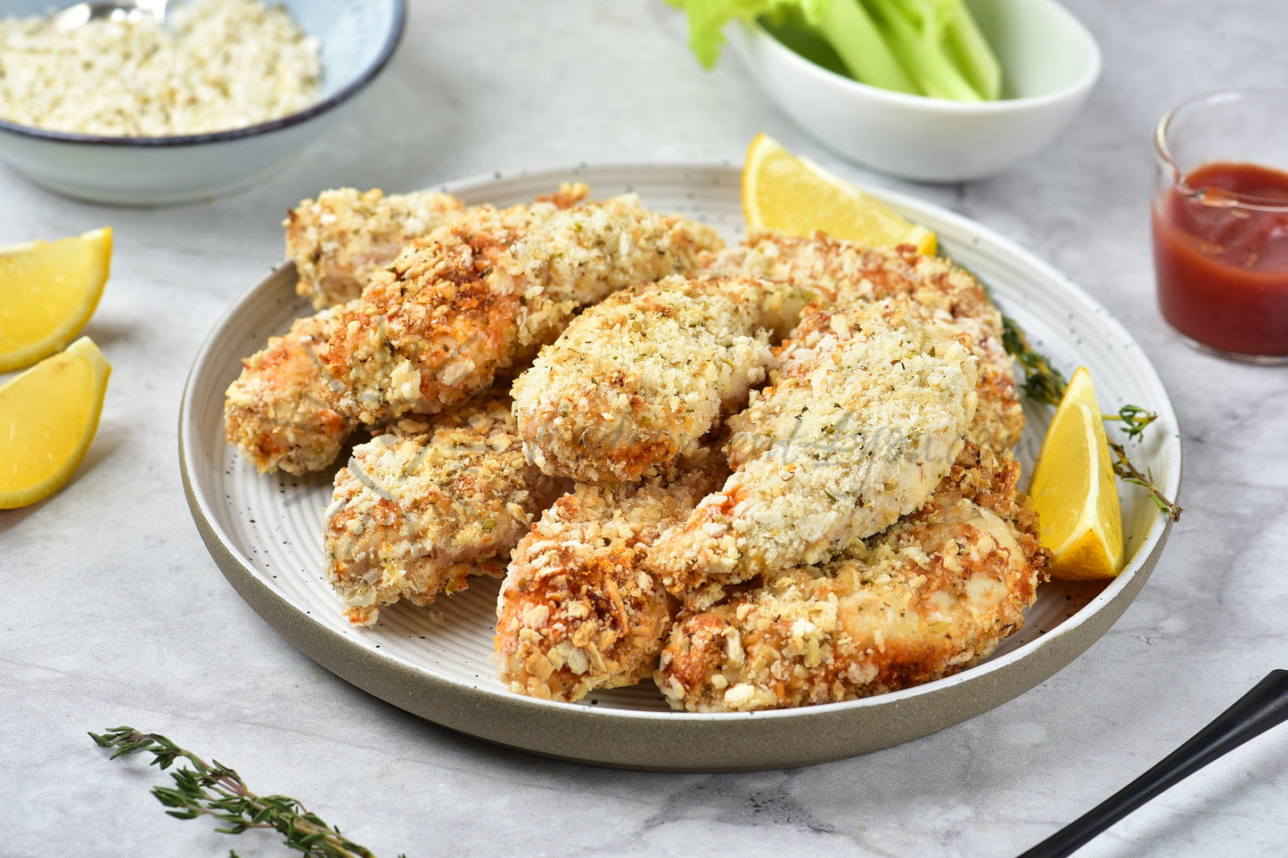 Air Fryer Chicken Tenders - Set 4 of 5