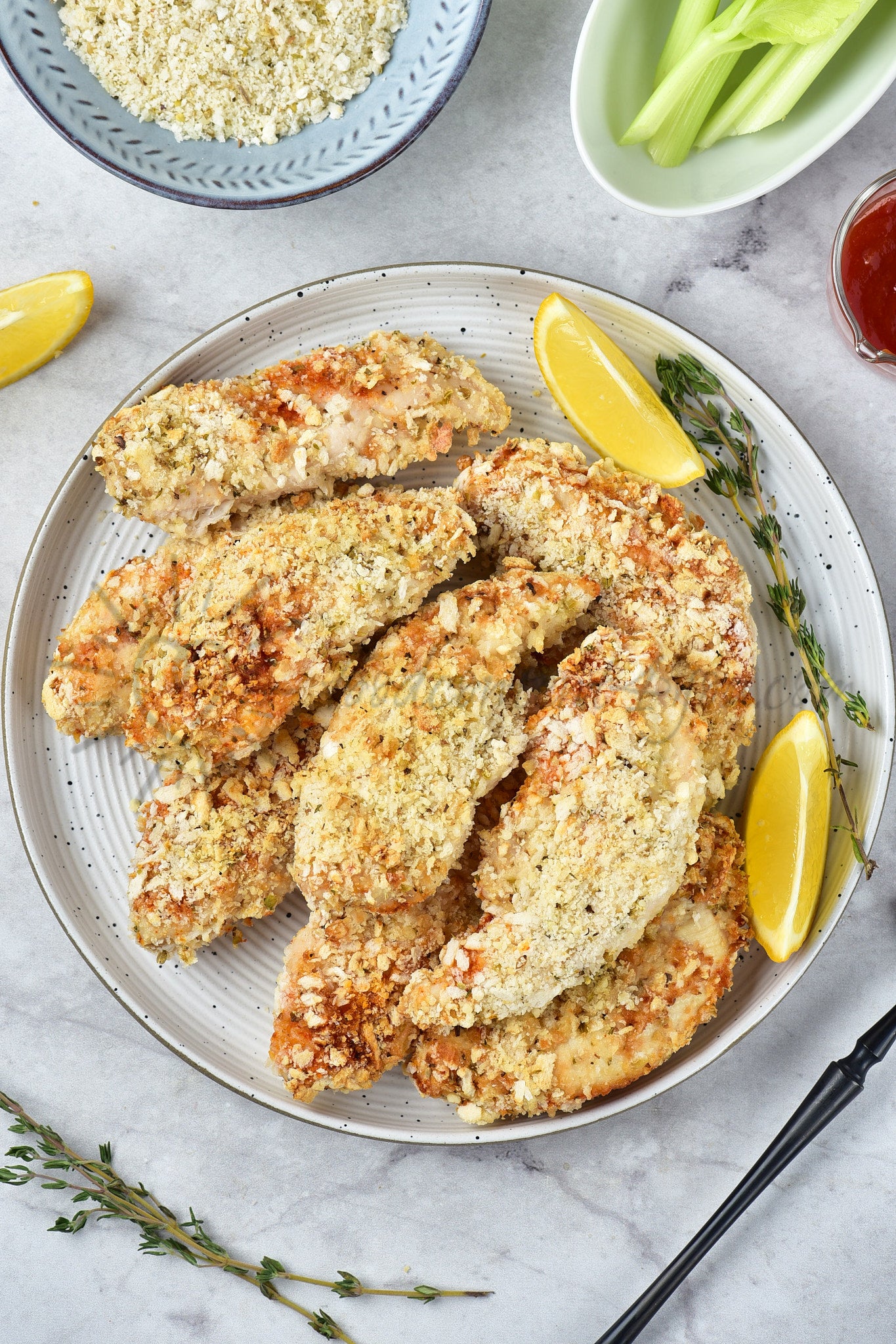 Air Fryer Chicken Tenders - Set 4 of 5