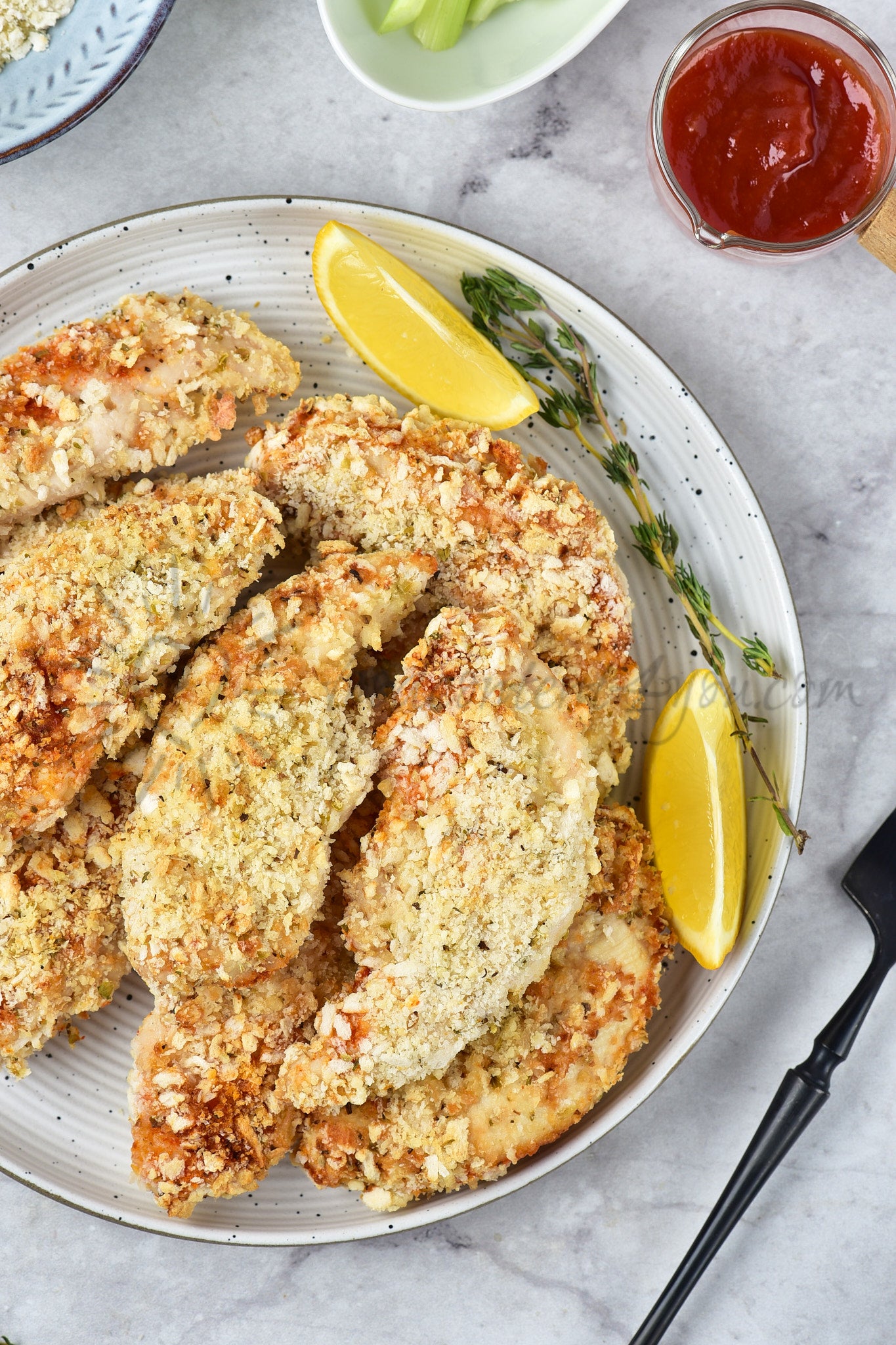 Air Fryer Chicken Tenders - Set 4 of 5