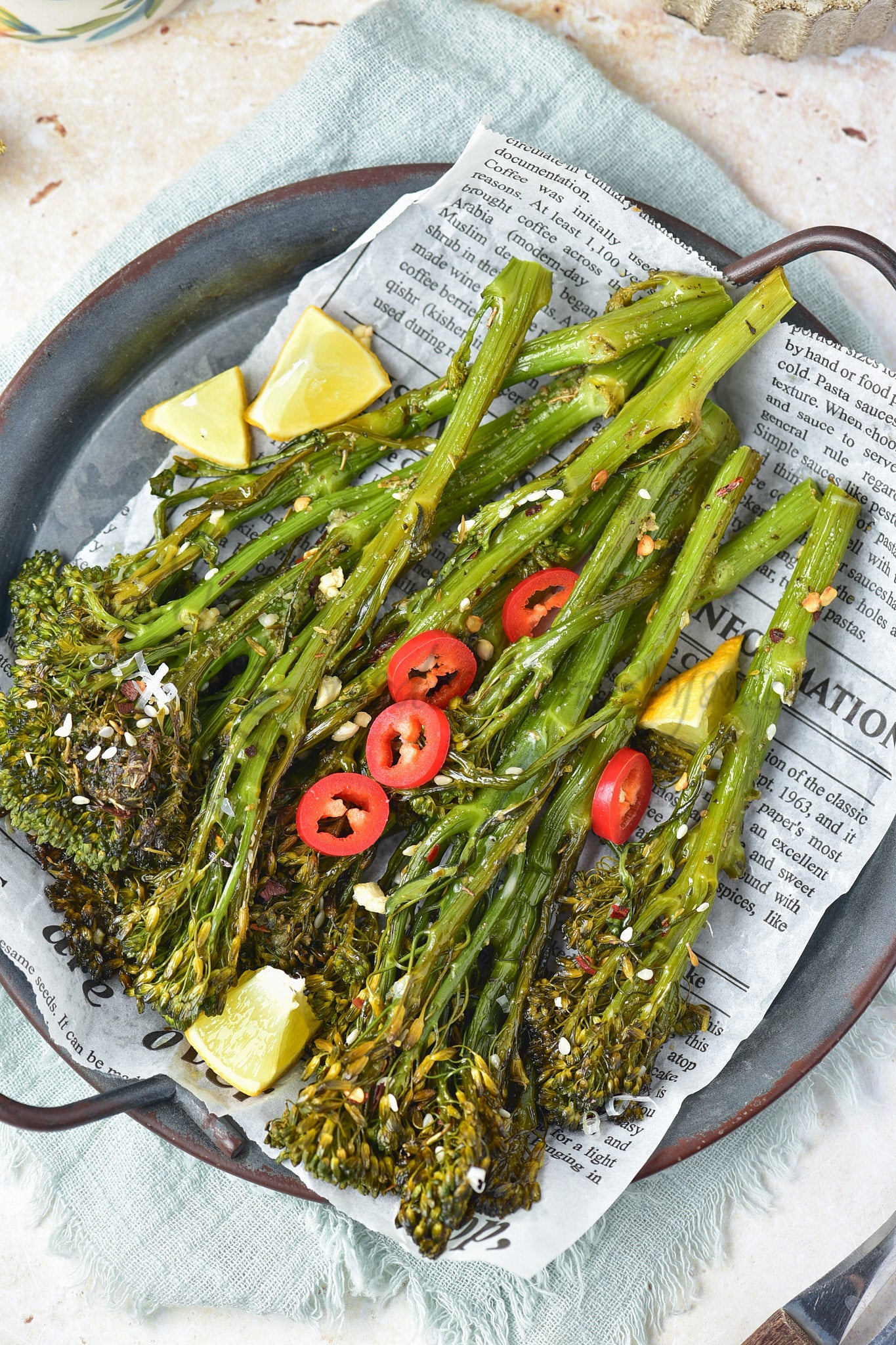 Roasted Tenderstem Broccoli - Set 4 of 5