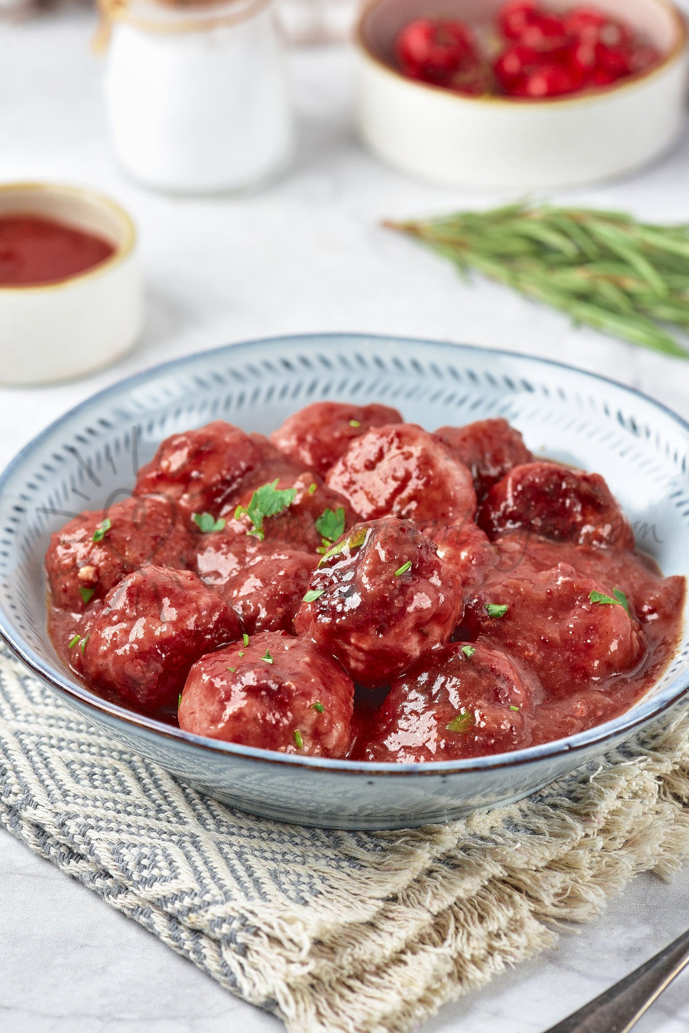 Cranberry Meatballs - Set 2 of 5
