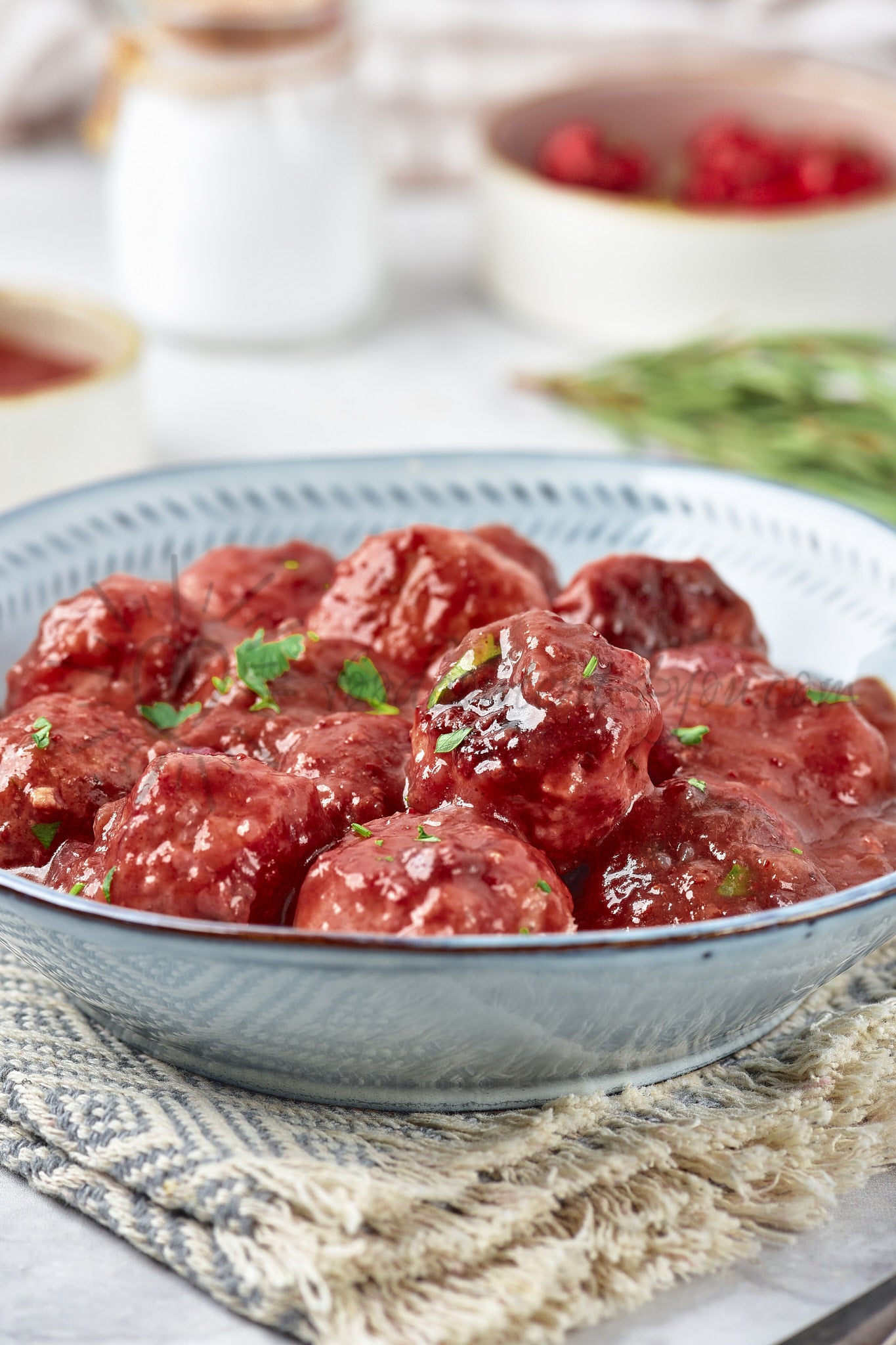Cranberry Meatballs - Set 2 of 5