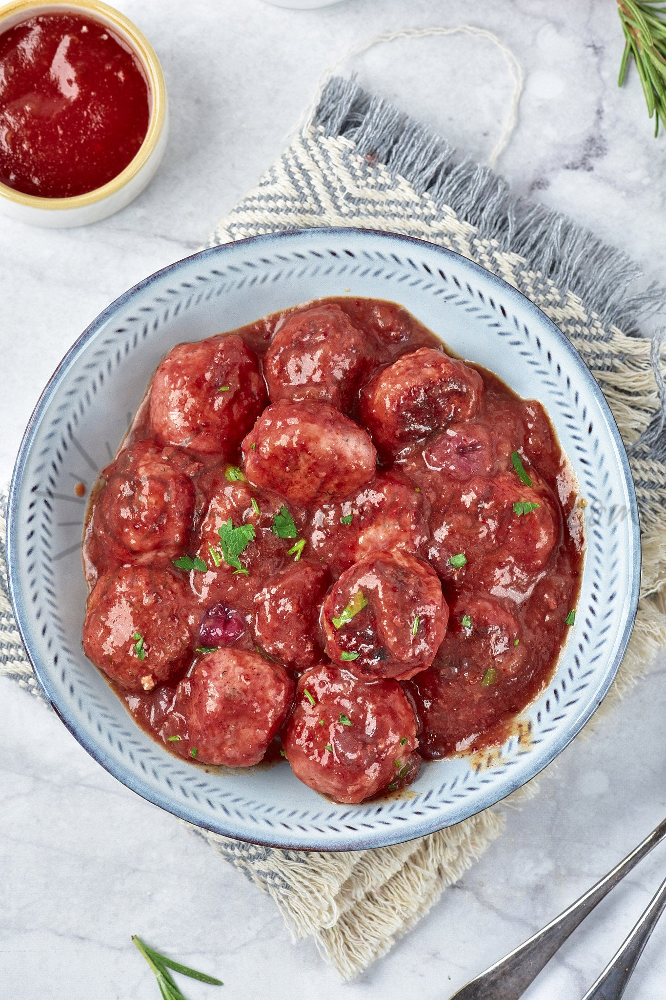 Cranberry Meatballs - Set 2 of 5