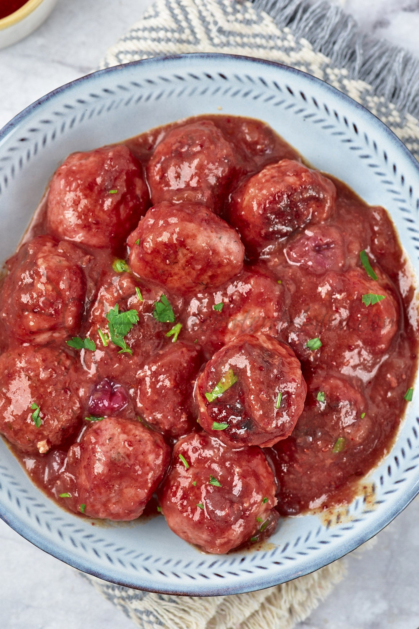 Cranberry Meatballs - Set 2 of 5