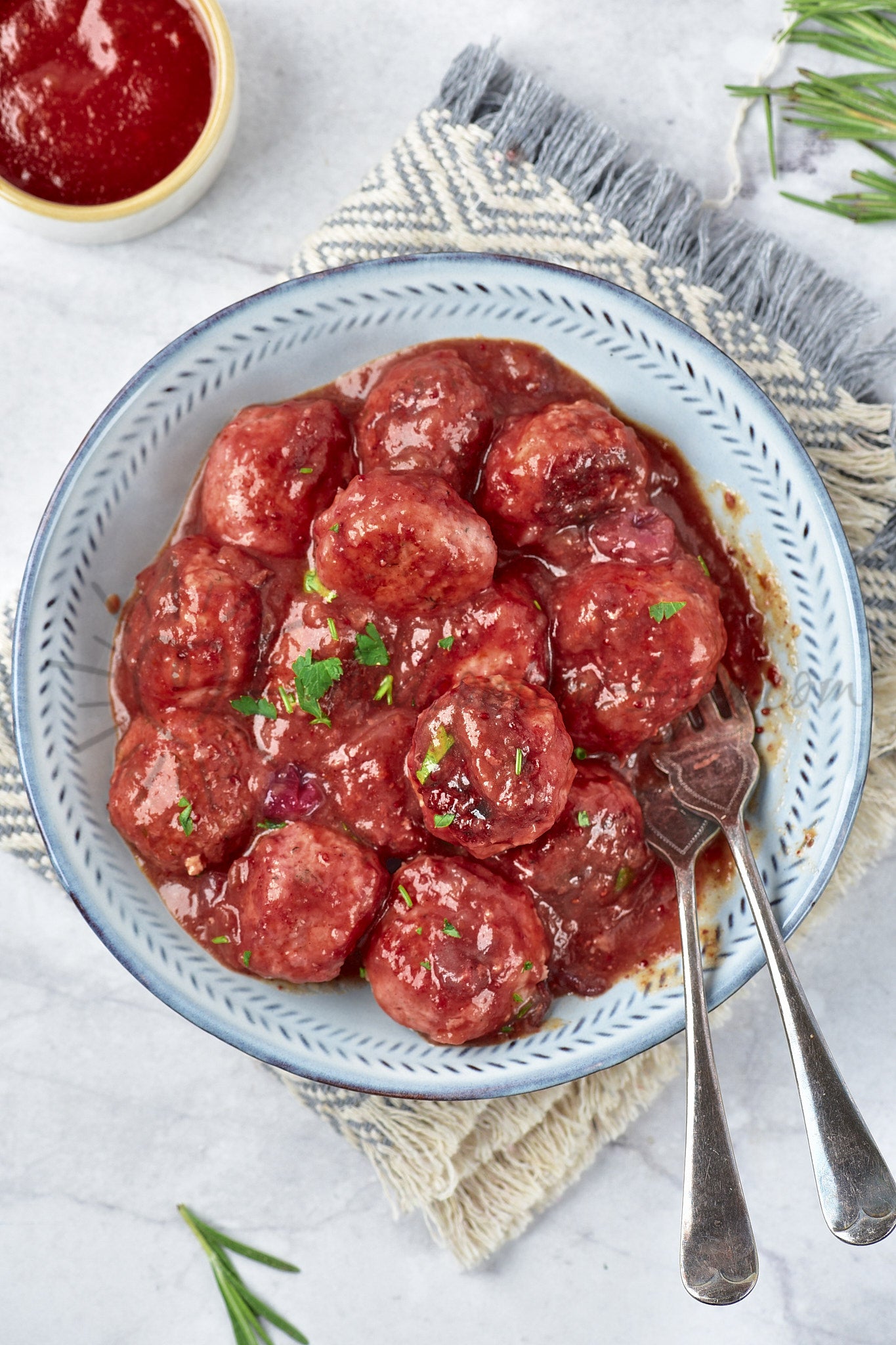 Cranberry Meatballs - Set 2 of 5