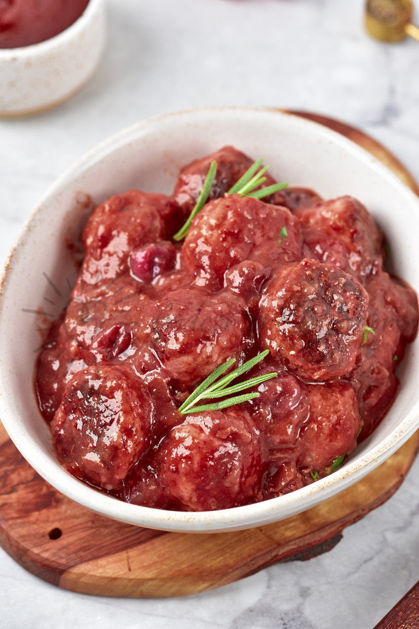 Cranberry Meatballs - Set 3 of 5