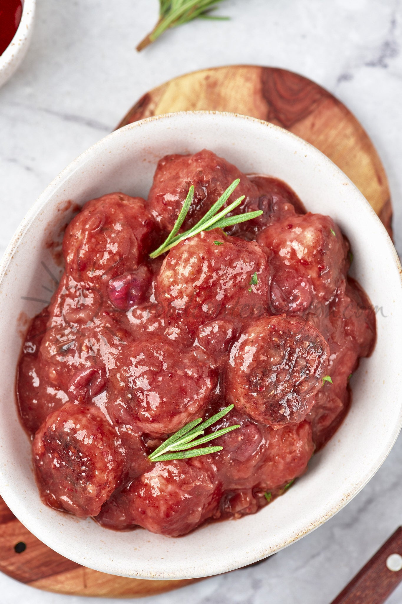 Cranberry Meatballs - Set 3 of 5