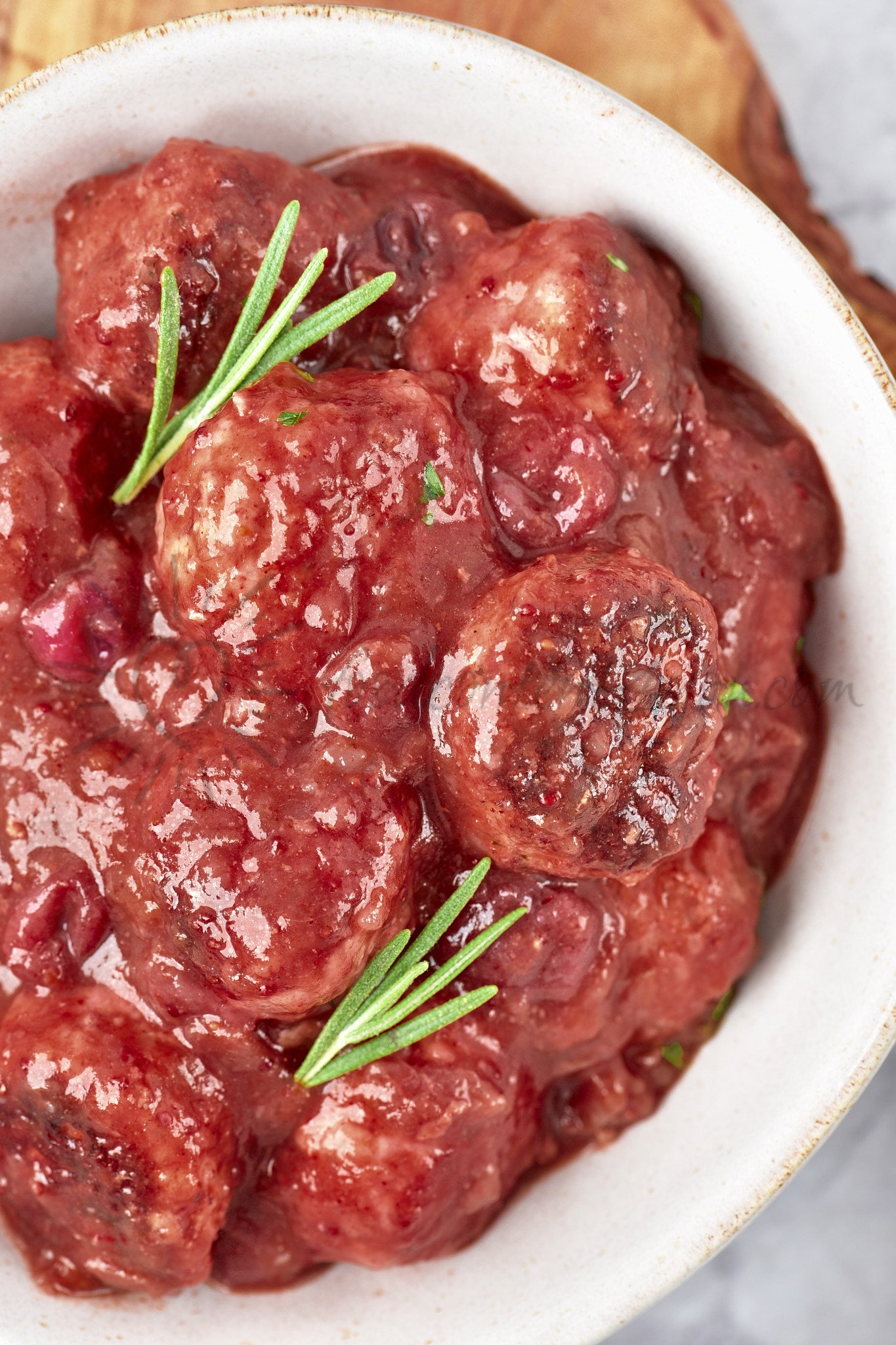 Cranberry Meatballs - Set 3 of 5